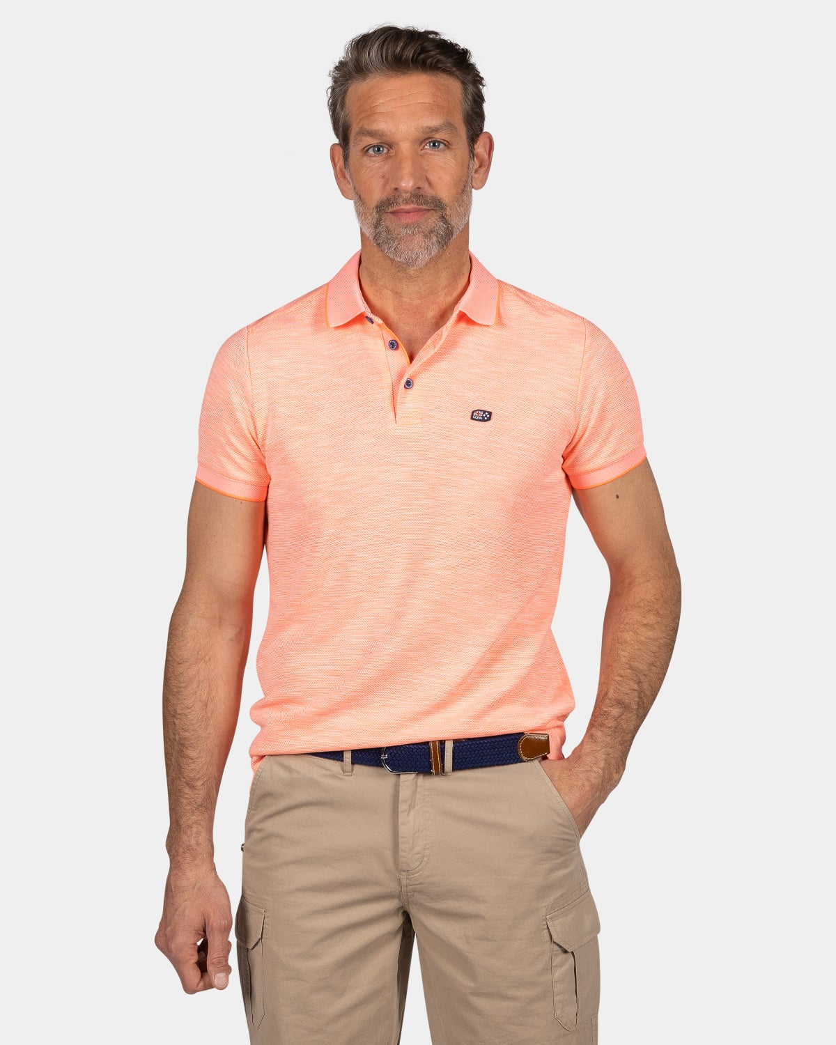 Polo liso fabricado con material duradero - Fury Pink