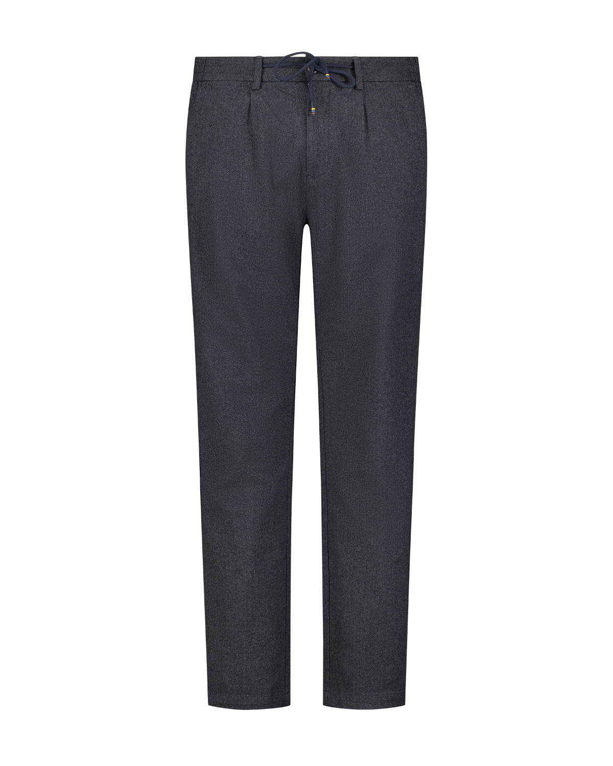 Dark grey wool look pants - Antra