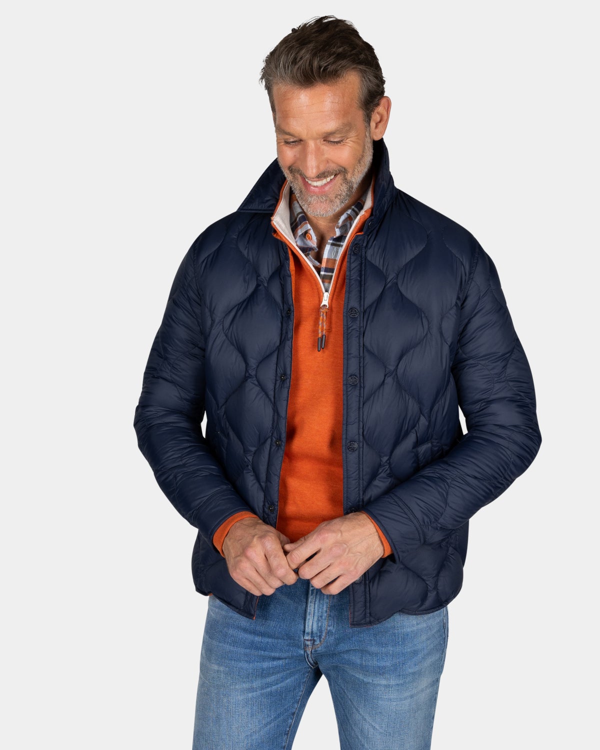 Dark blue short jacket - Autumn Navy