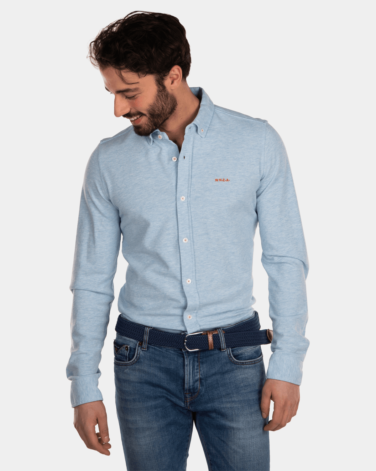 Chemise en maille de coton - Bright Sky