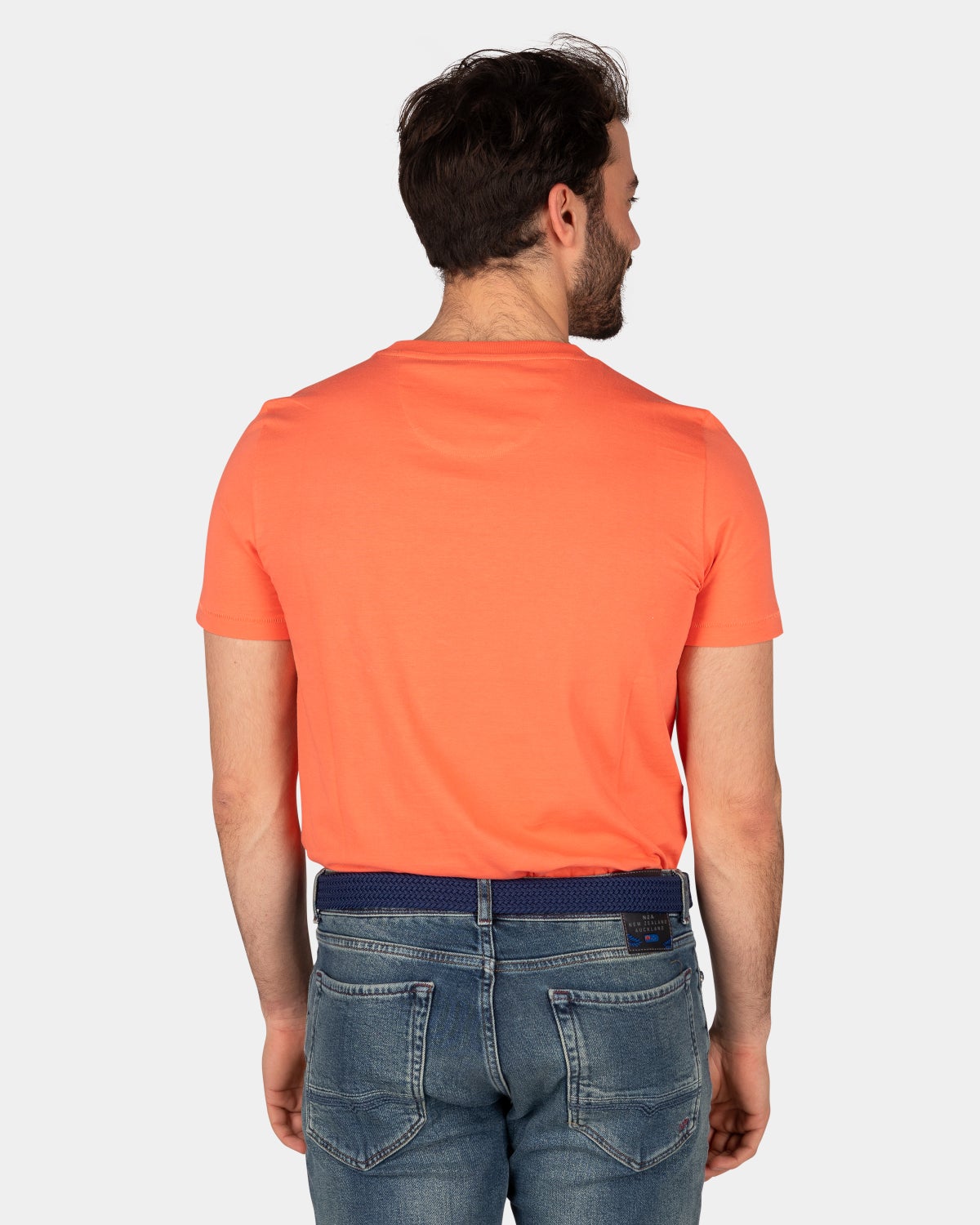 T-shirt en coton avec logo - Golden Orange