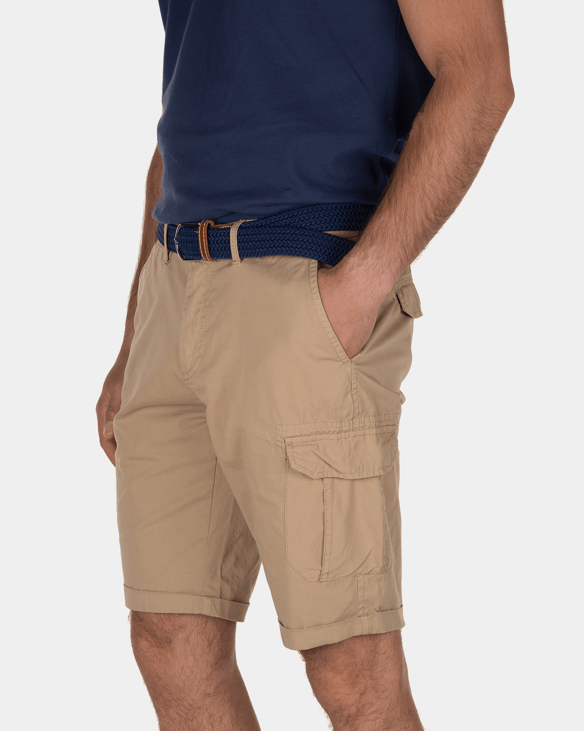 Short cargo Larry Bay - Light Khaki