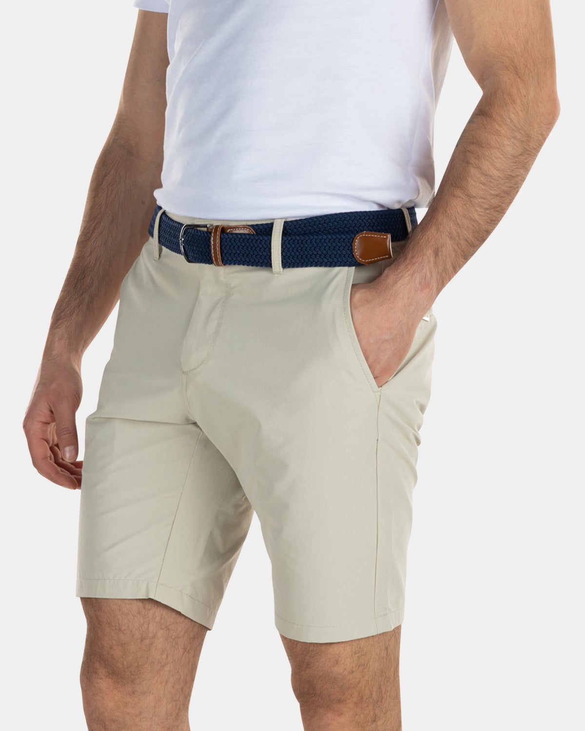Chino-Shorts aus Polyester-Stretch - Light Kit
