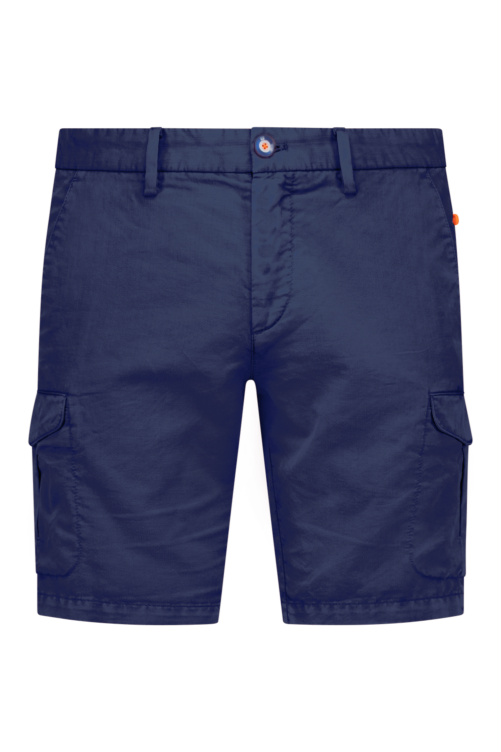 Shorts con lino - Ocean Navy