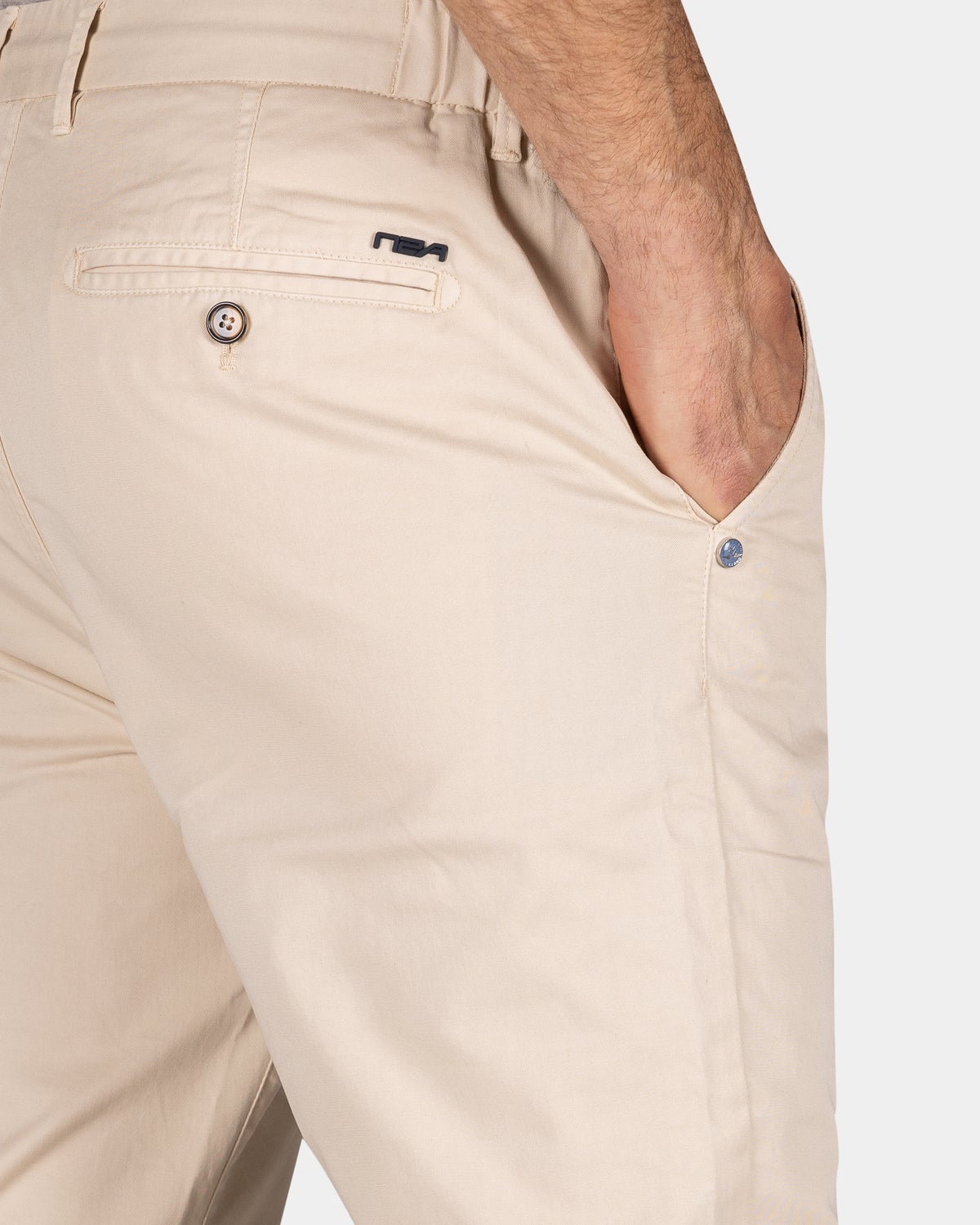 Pantalones chino beige - Oat Sand