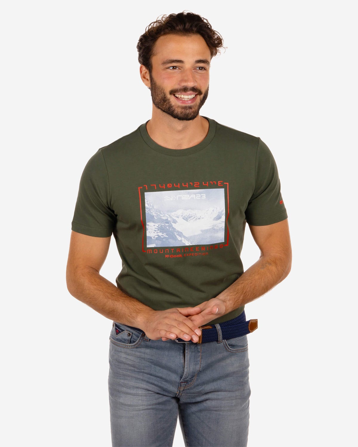 T-shirt imprimé Brooklands - Rock Green