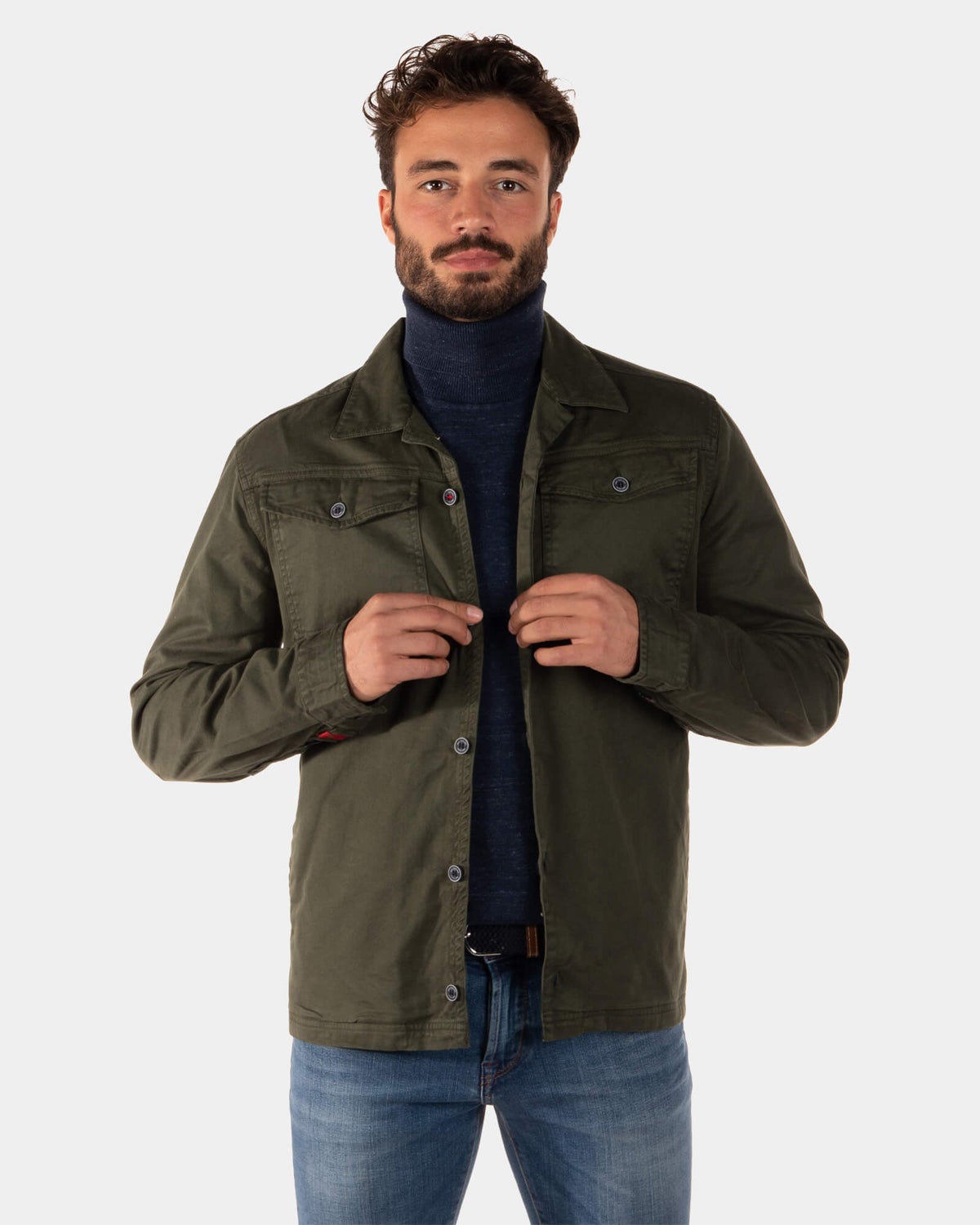 Veste en coton Rob Roy Peak - Rock Green