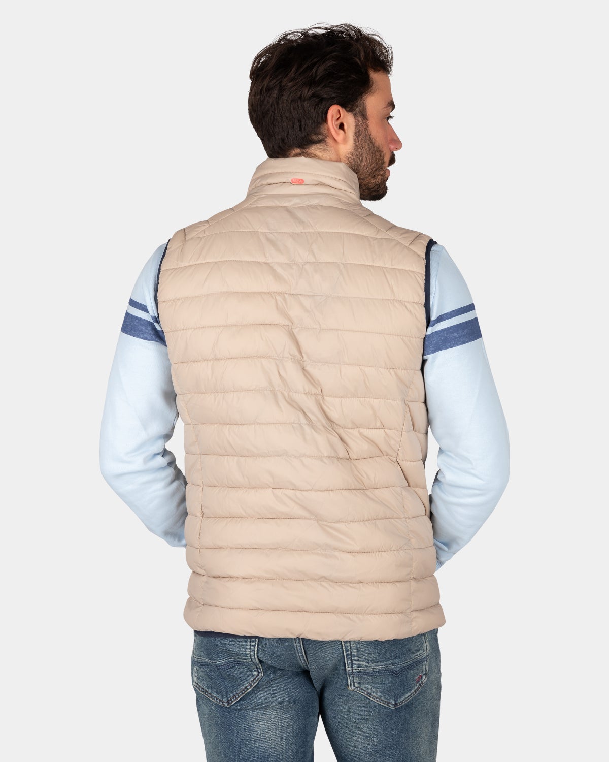 Nylon bodywarmer - Shimmering Sand