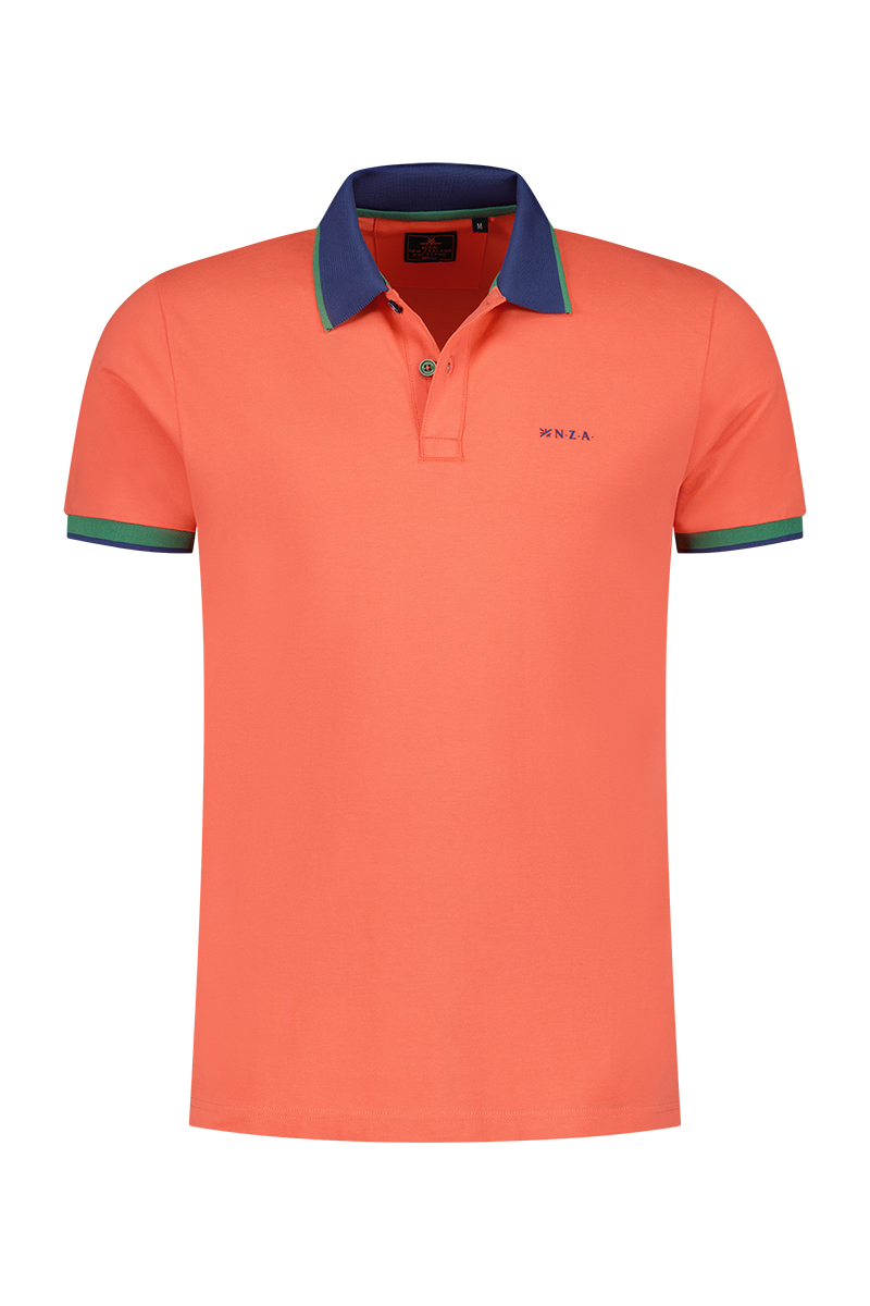 Polo deportivo liso - Golden Orange