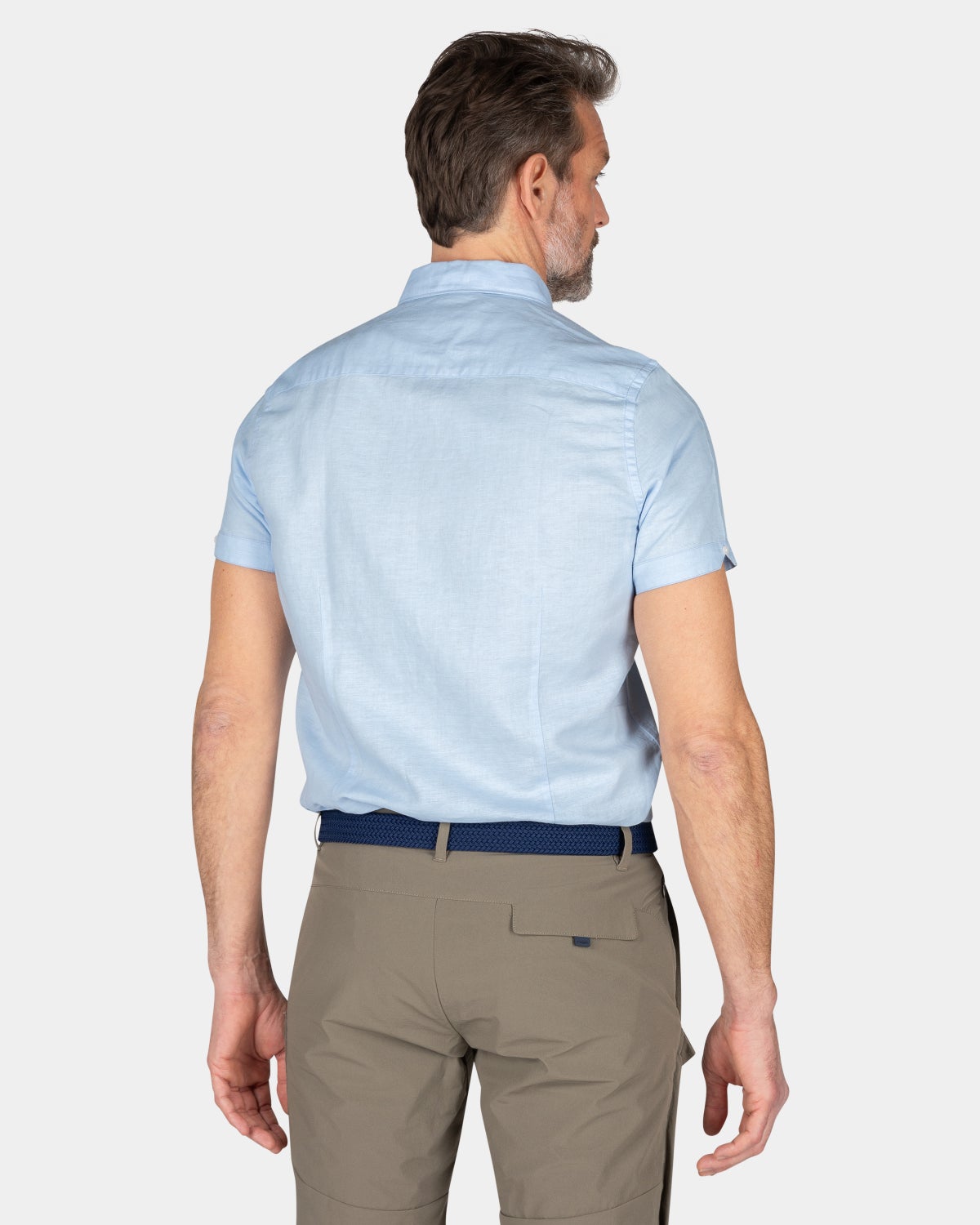 Plain shirt short sleeves - Rhythm Blue
