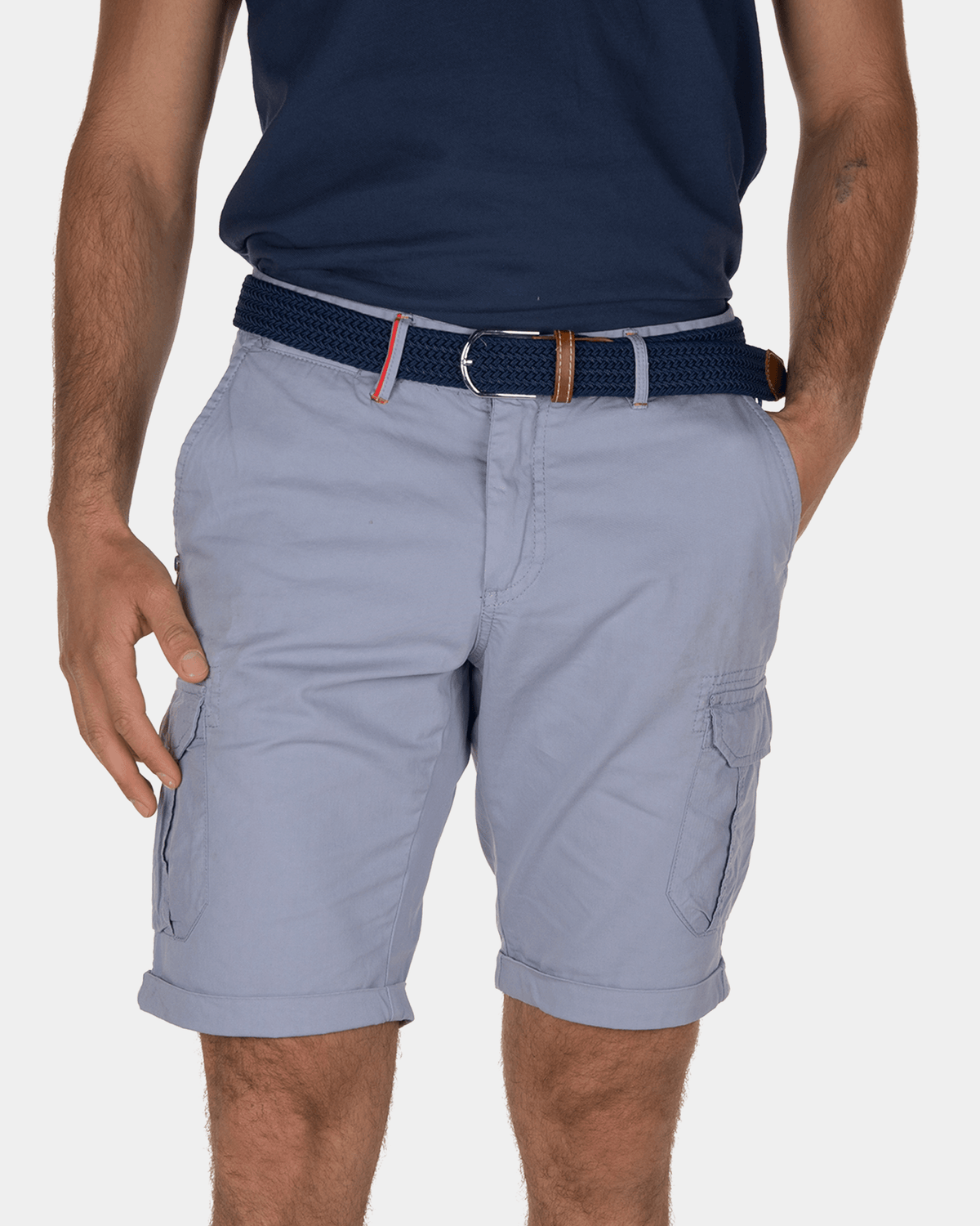 shorts cargo Larry Bay - Dusk Blue