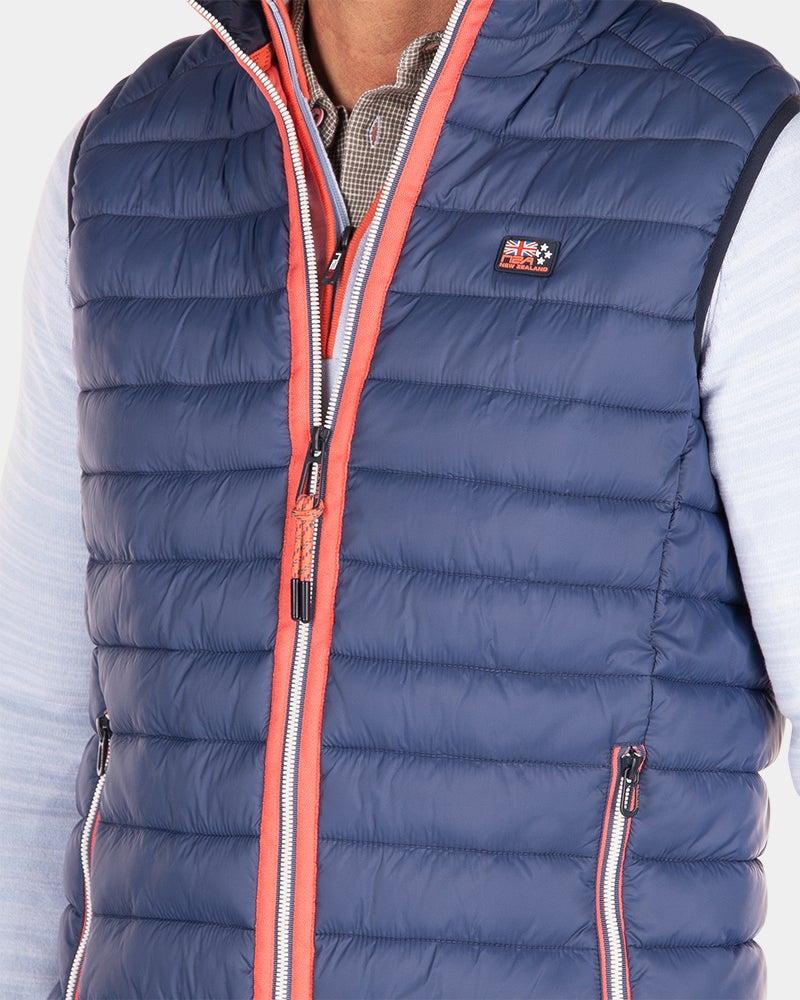 Nylon bodywarmer - Dusk Navy