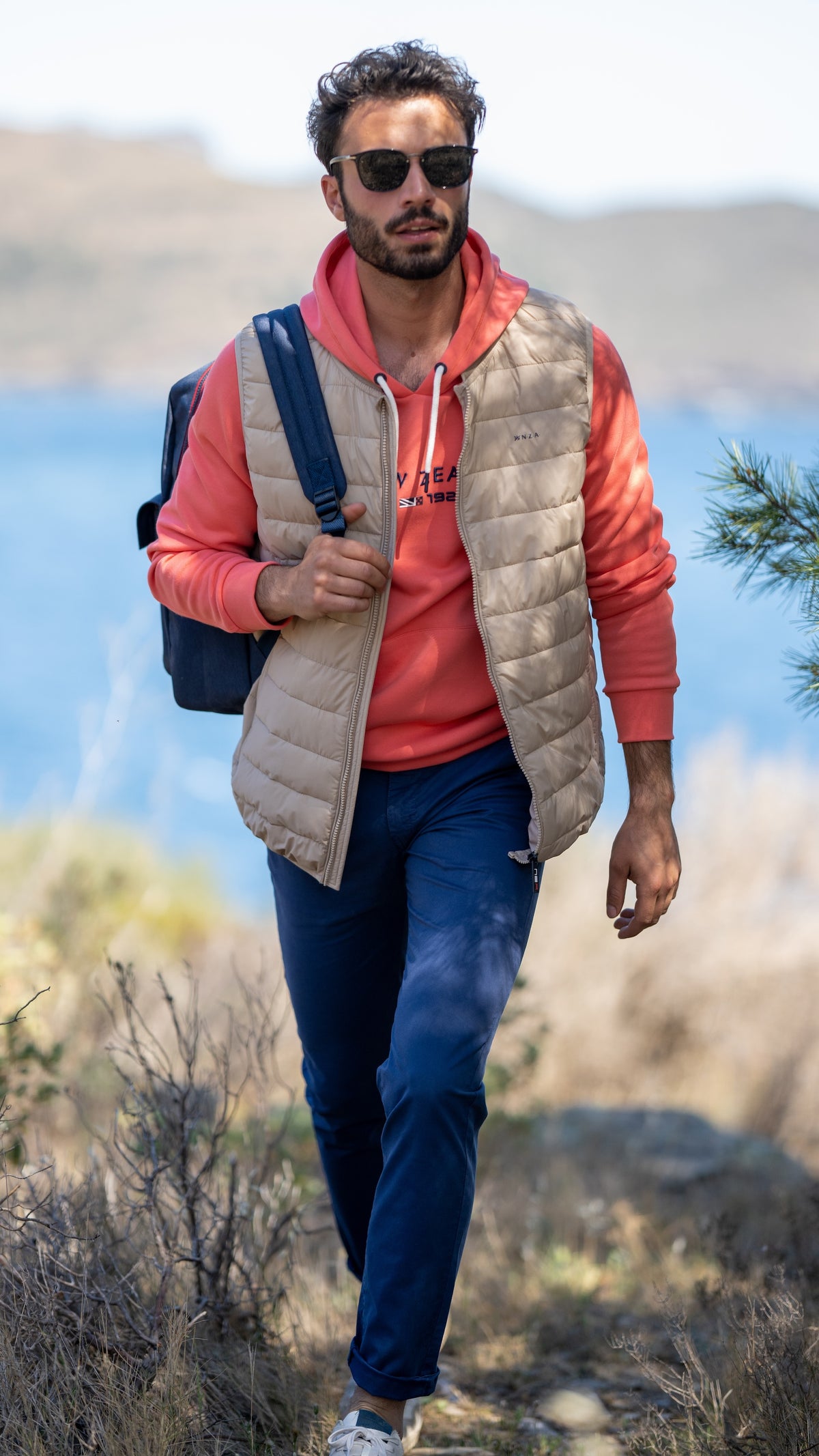 Gilet uni - Shimmering Sand