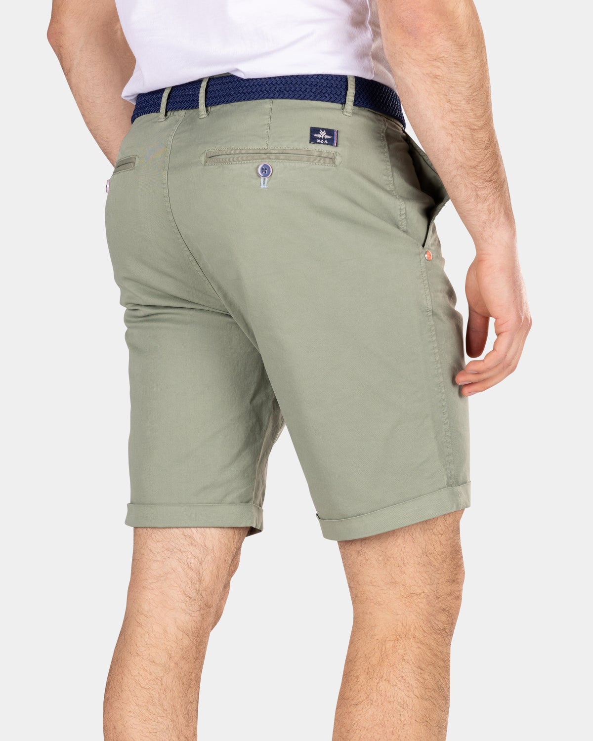 Chino-Shorts aus Baumwolle - Mellow Army