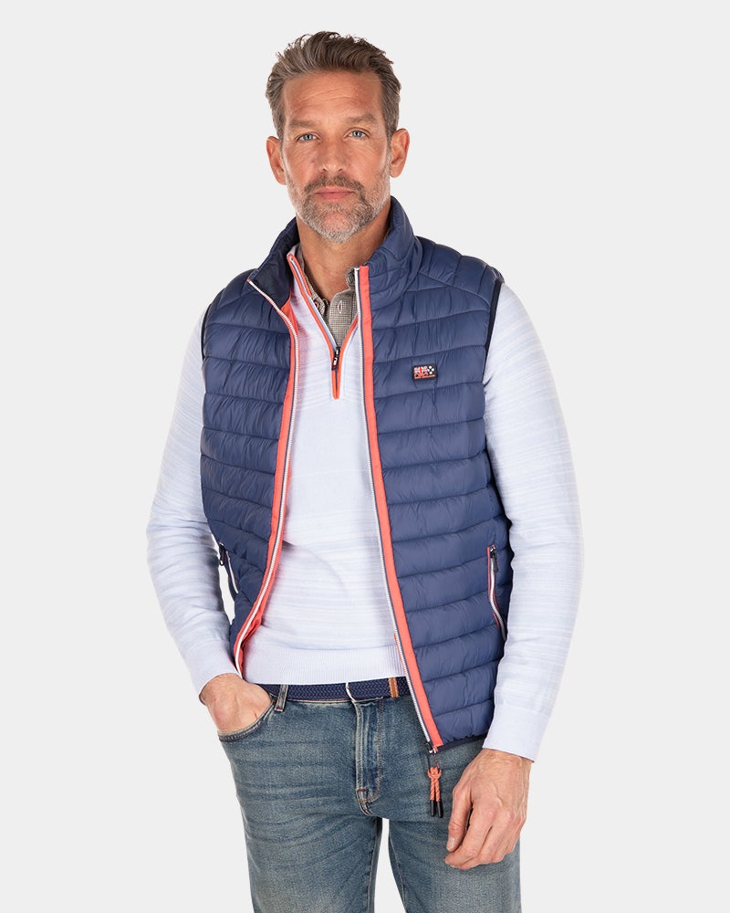 Nylon bodywarmer - Dusk Navy