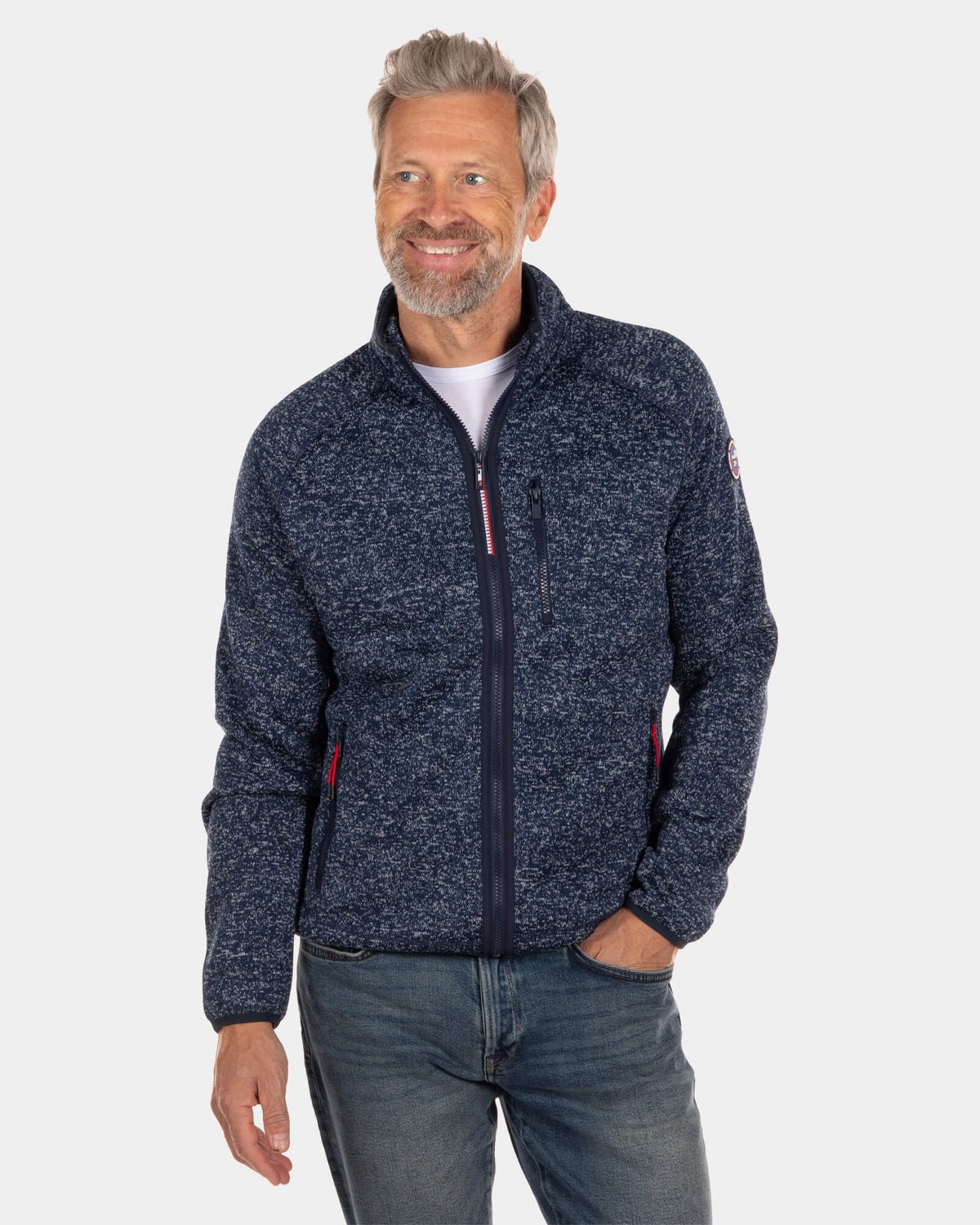 Gilet sweat polaire Pikopiko - Reef Navy