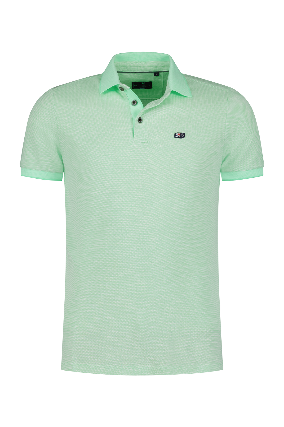 Effen polo van duurzaam materiaal - Teal Green