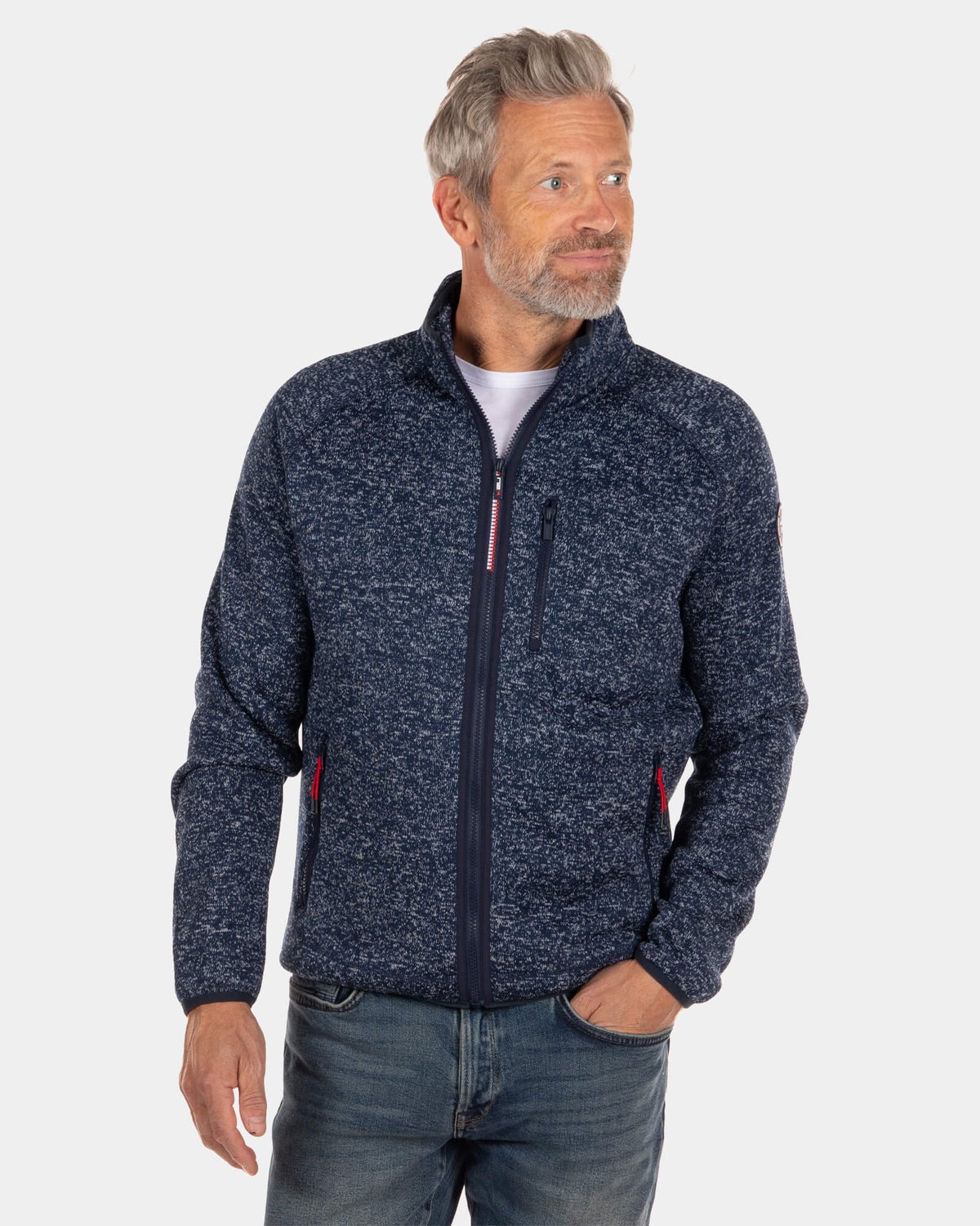 Gilet sweat polaire Pikopiko - Reef Navy