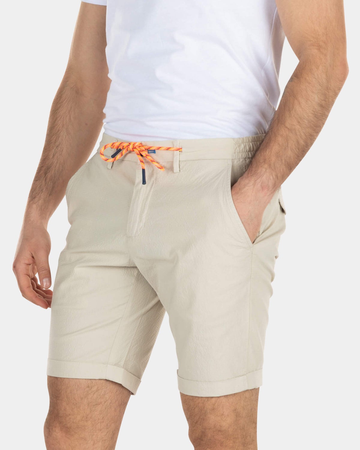 Short chino en coton avec cordon de serrage - Light Kit