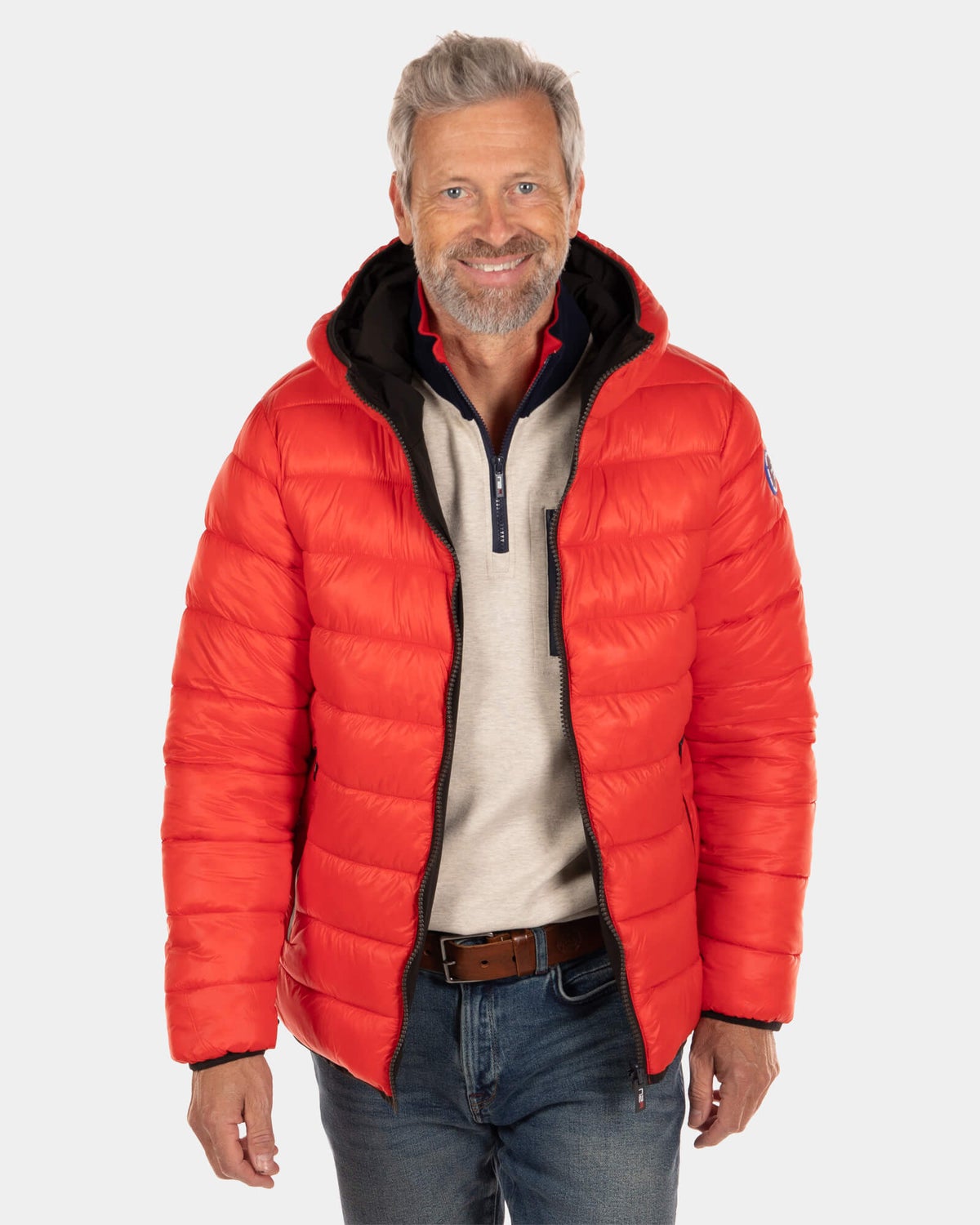 Veste de ski réversible Otahu - Rustic Orange