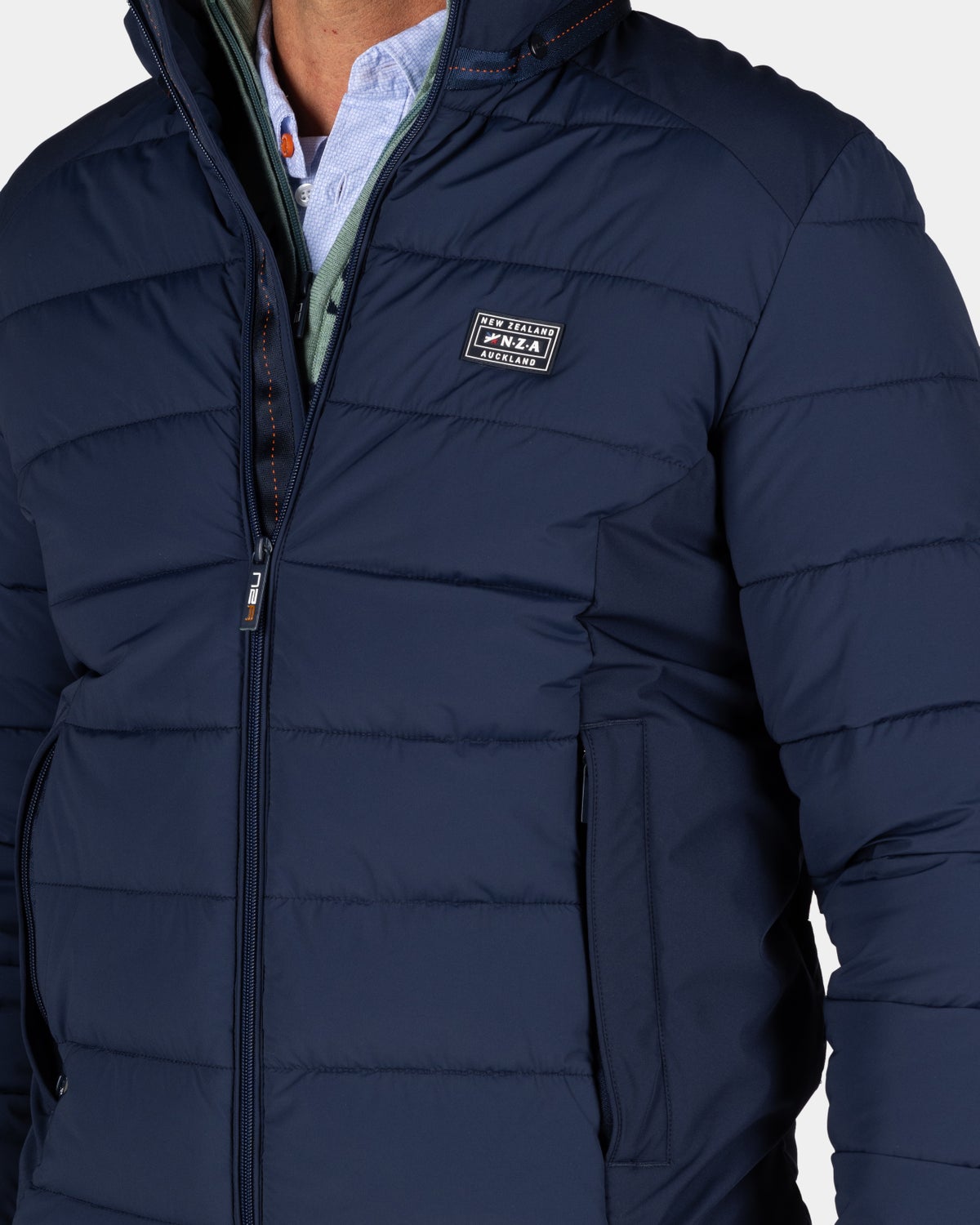 Navy padded jacket - Autumn Navy