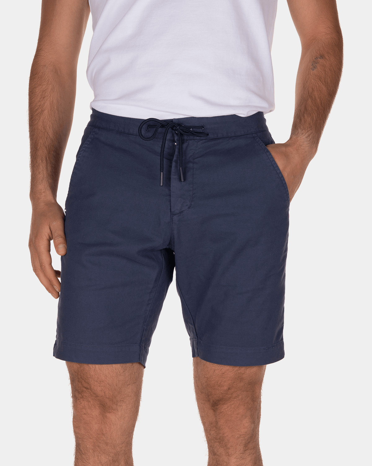 Sportieve korte chino George - Kind Navy