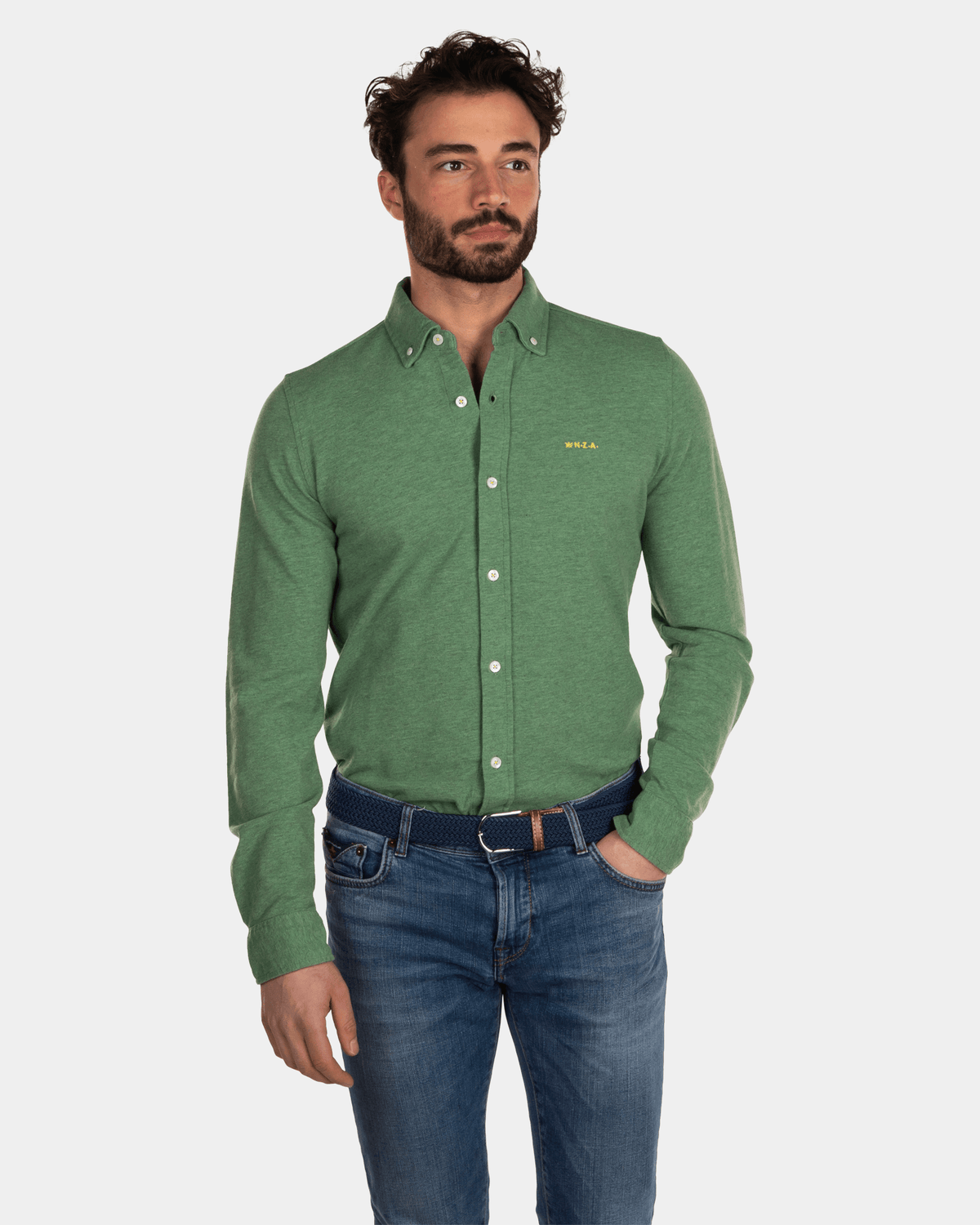 Camisa de punto de algodón - Active Army