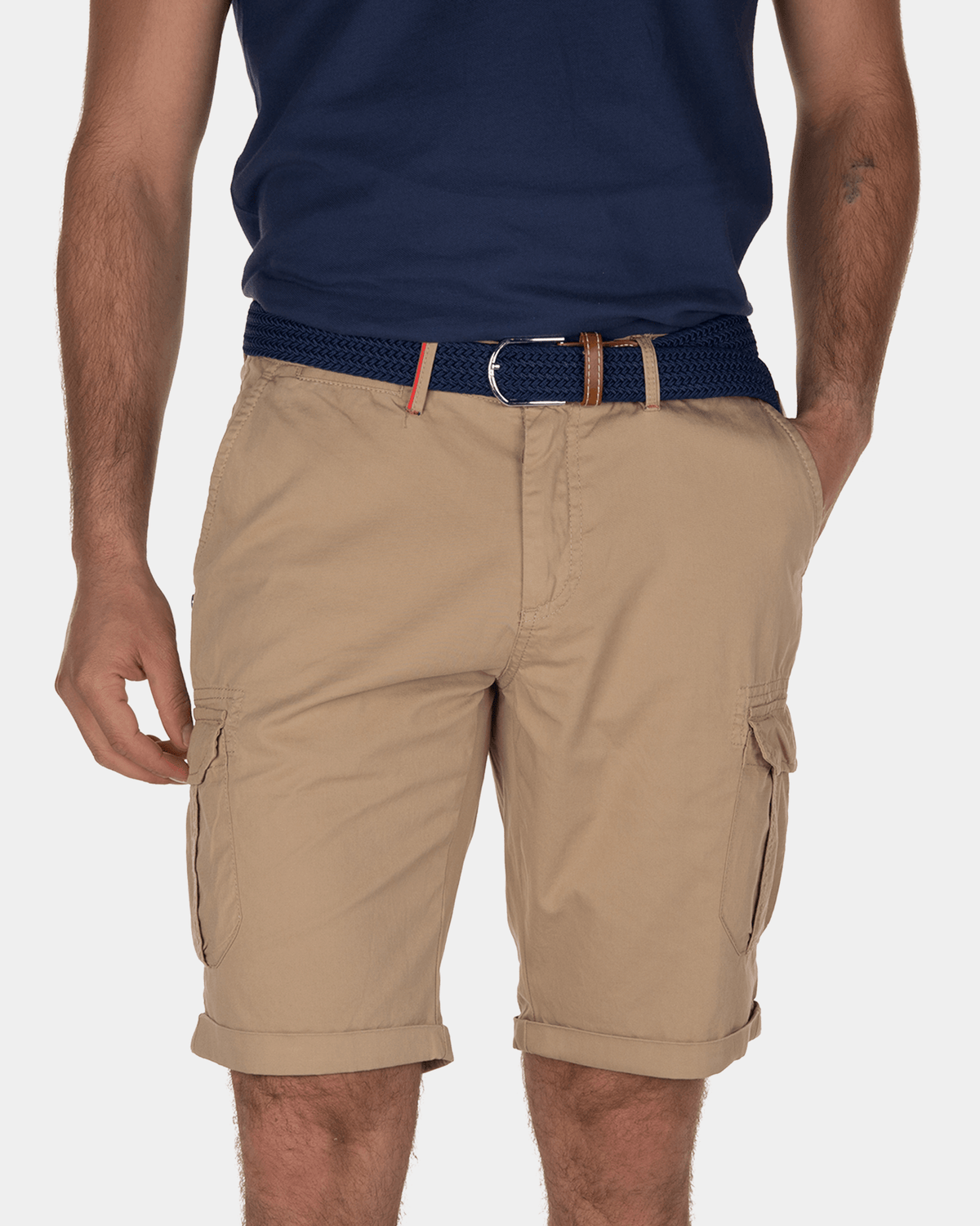 Short cargo Larry Bay - Light Khaki