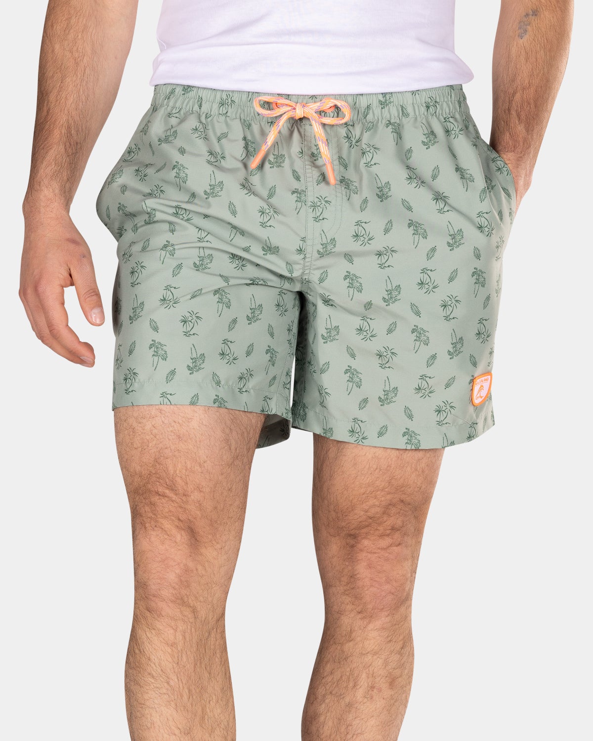 Printed swim shorts - Mellow Army