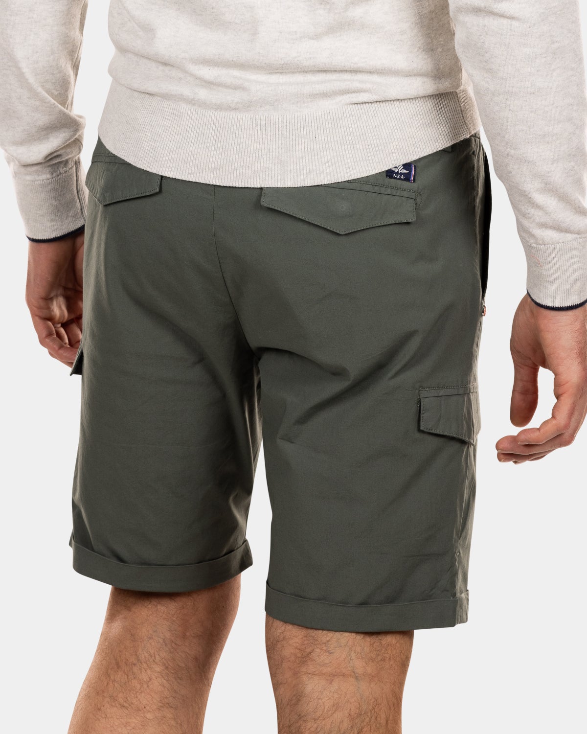 pantalones cargo cortos - Chalk Green