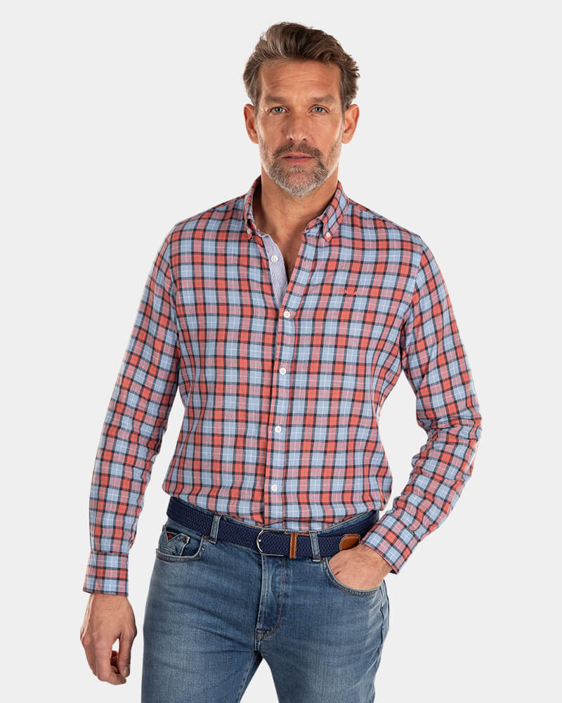 Camisa a cuadros - Universal Blue