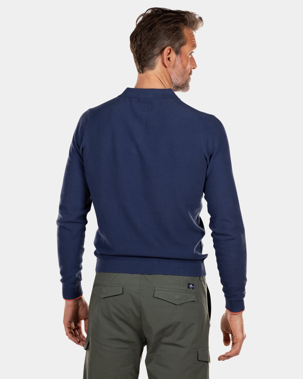 Chemise de rugby tricotée - Dusk Navy