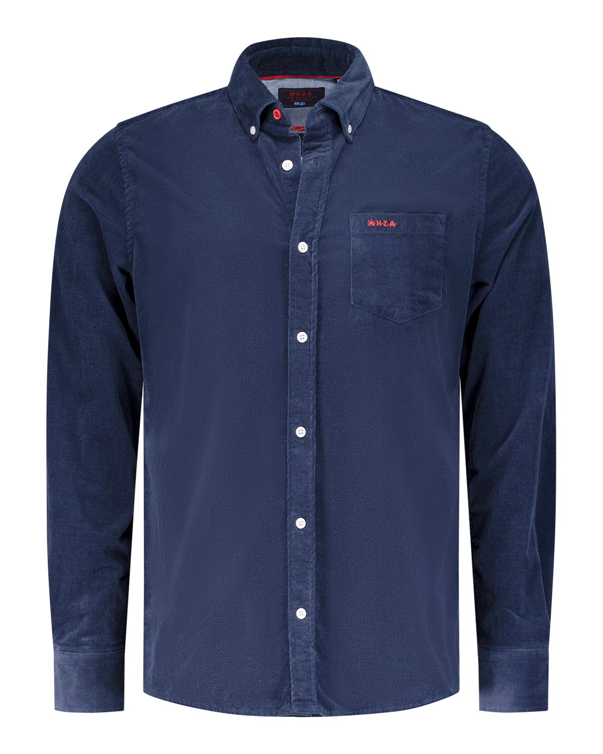 Chemise stretch en coton bleu marine - Winter Navy