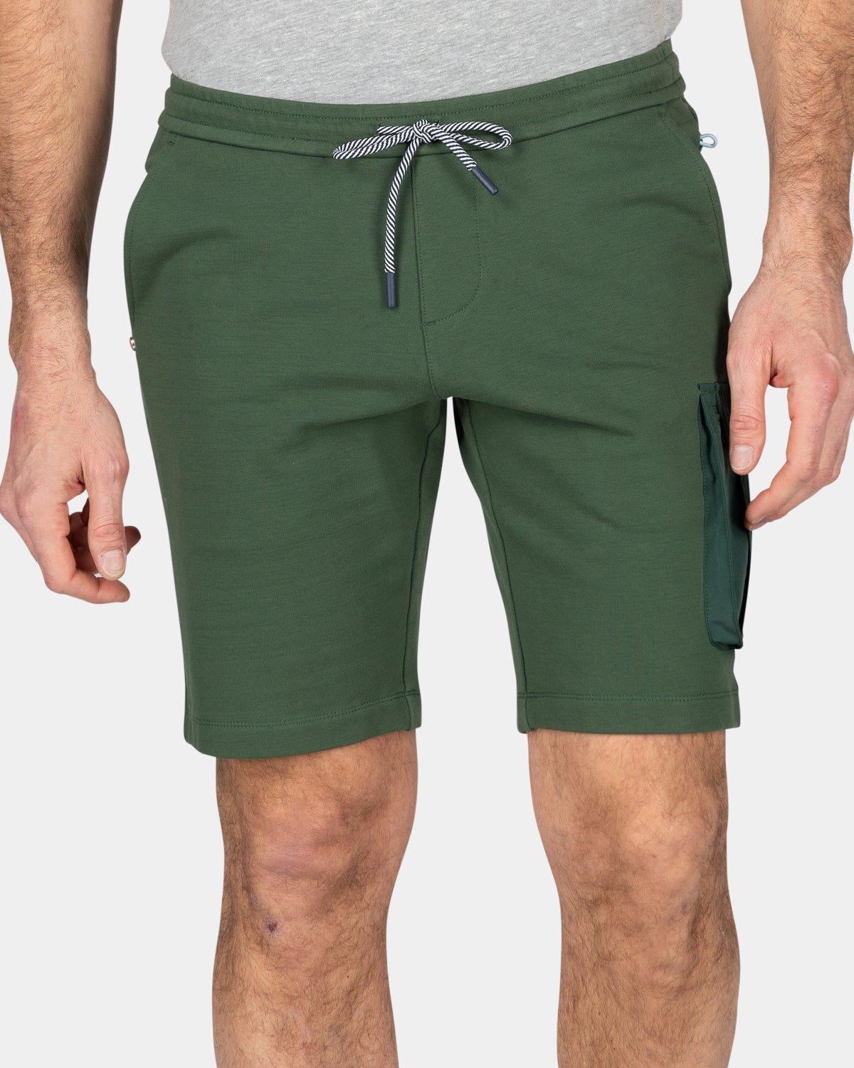 pantalones deportivos cortos - Chalk Green