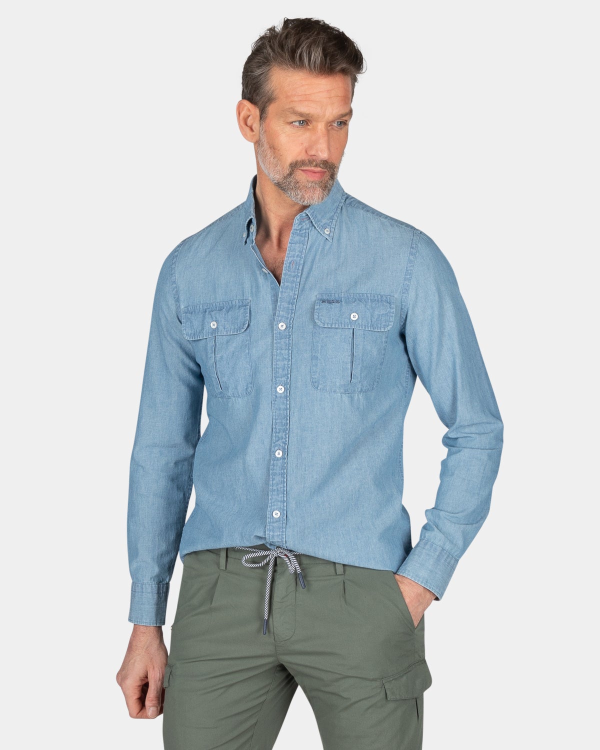 Chemise en jean - Indigo