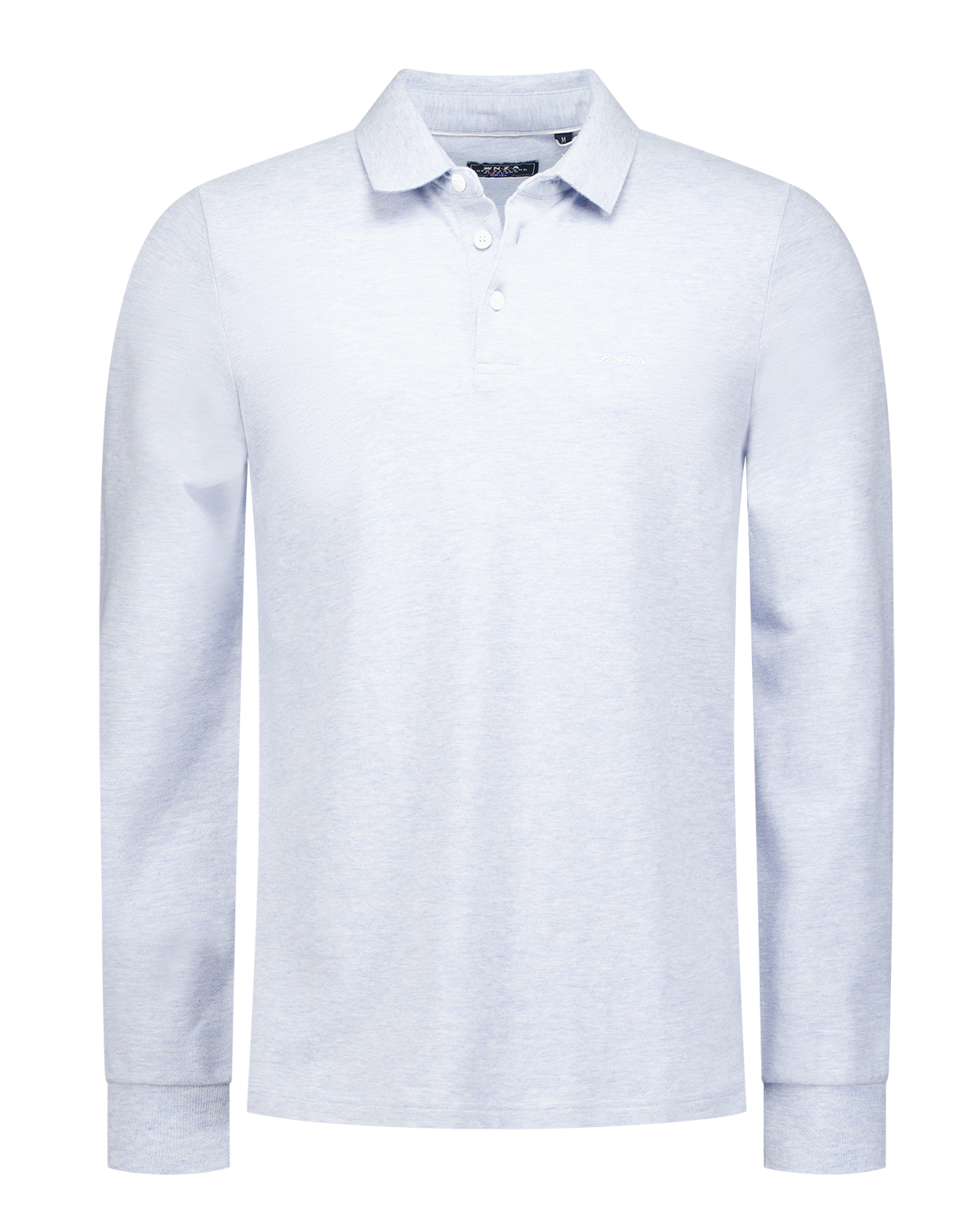 Polo bleu ﾈ manches longues - Phantom Blue