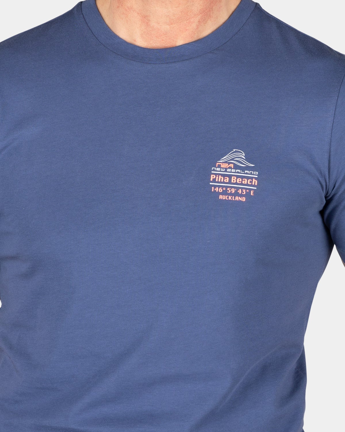 T-shirt met ronde hals - Dusk Navy
