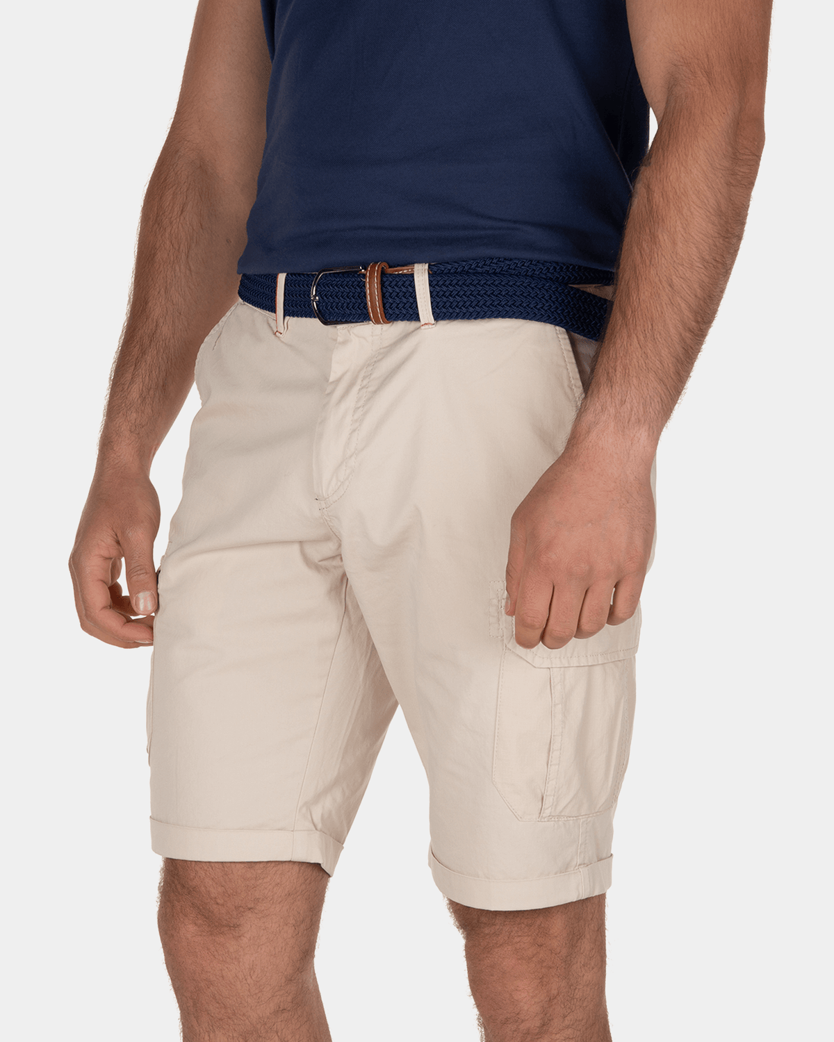 Short cargo Larry Bay - Light Stone