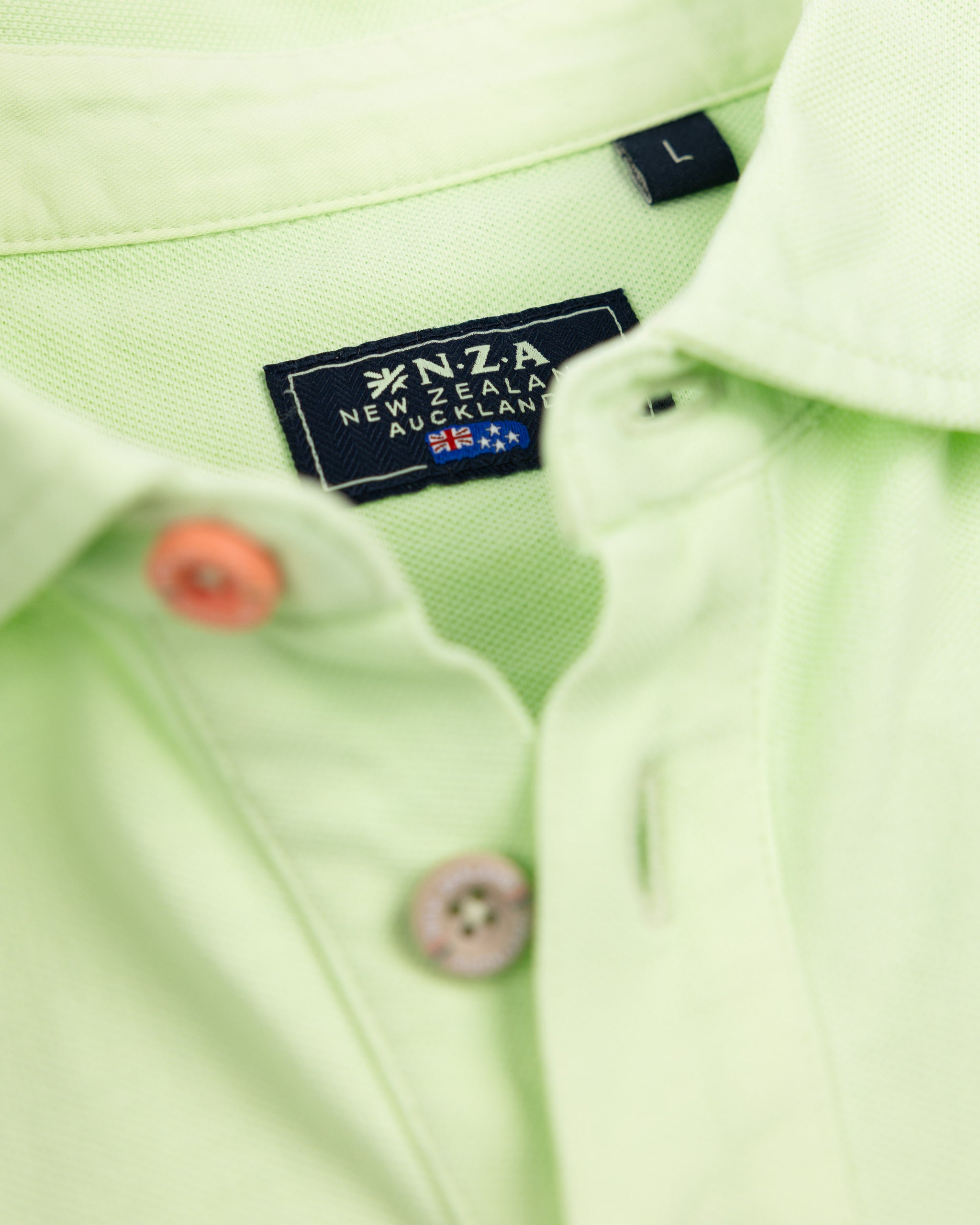 Effen katoenen mintgroene polo Effen katoenen mintgroene polo