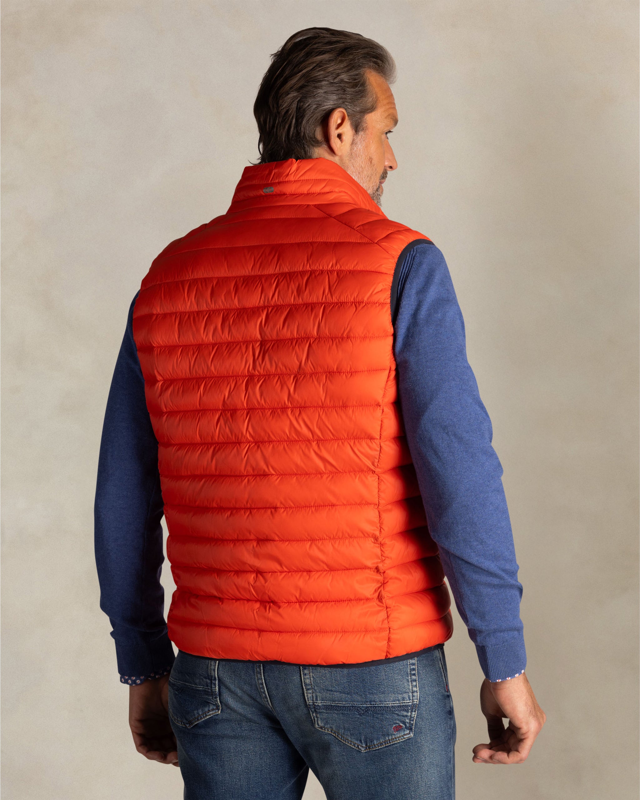 Bodywarmer rouge matelassé Bodywarmer rouge matelassé