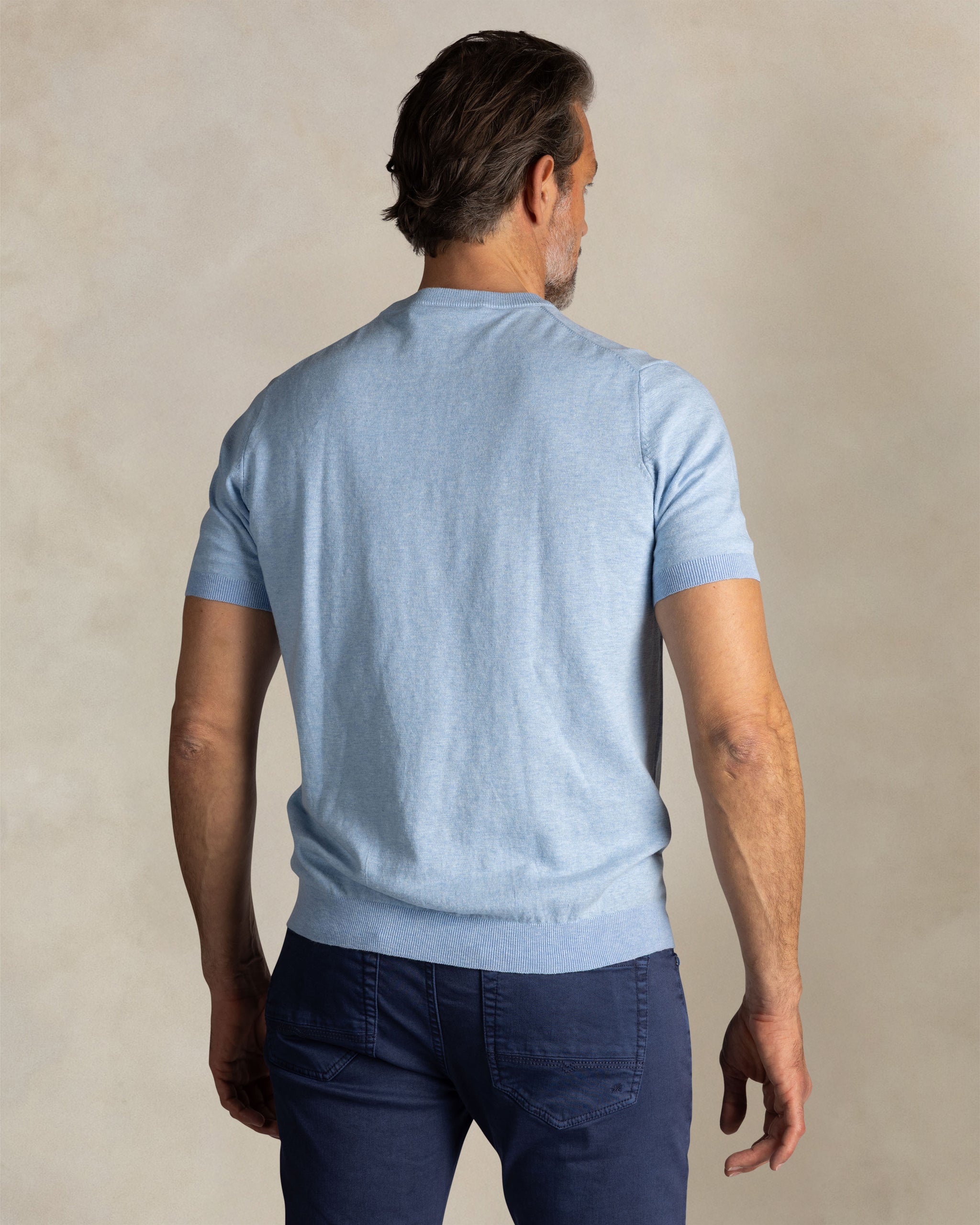 Blue cotton longsleeve Blue cotton longsleeve