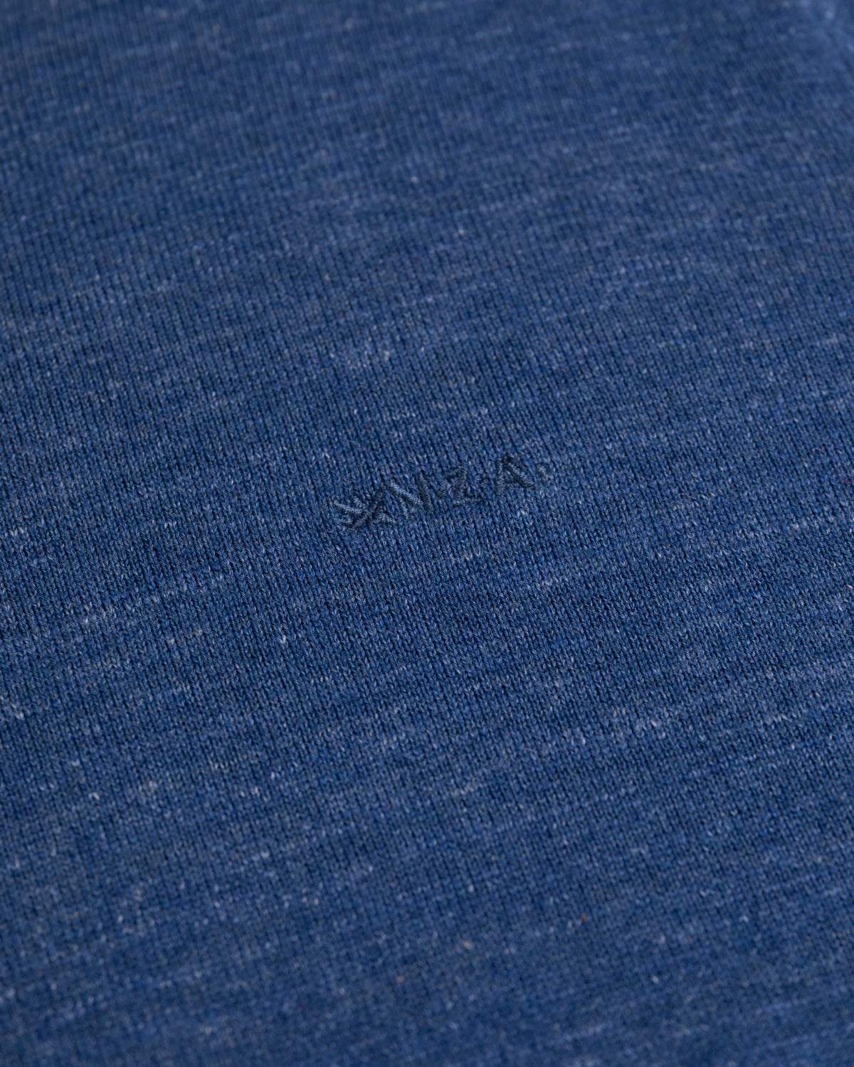 Katoenen trui met ronde hals Grasmere - Storm Blue