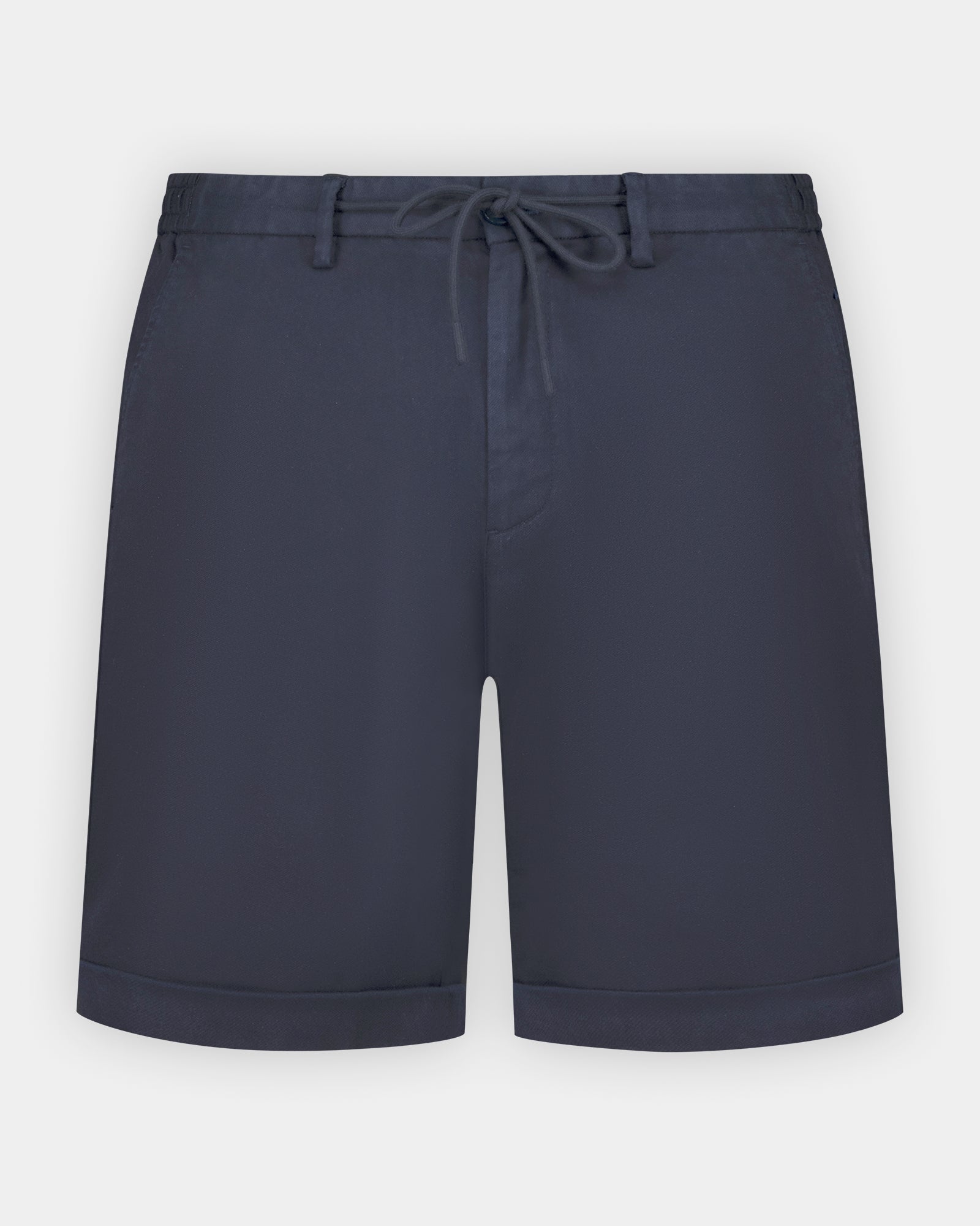 Dunkelblaue Stretch-Chino-Shorts Dunkelblaue Stretch-Chino-Shorts