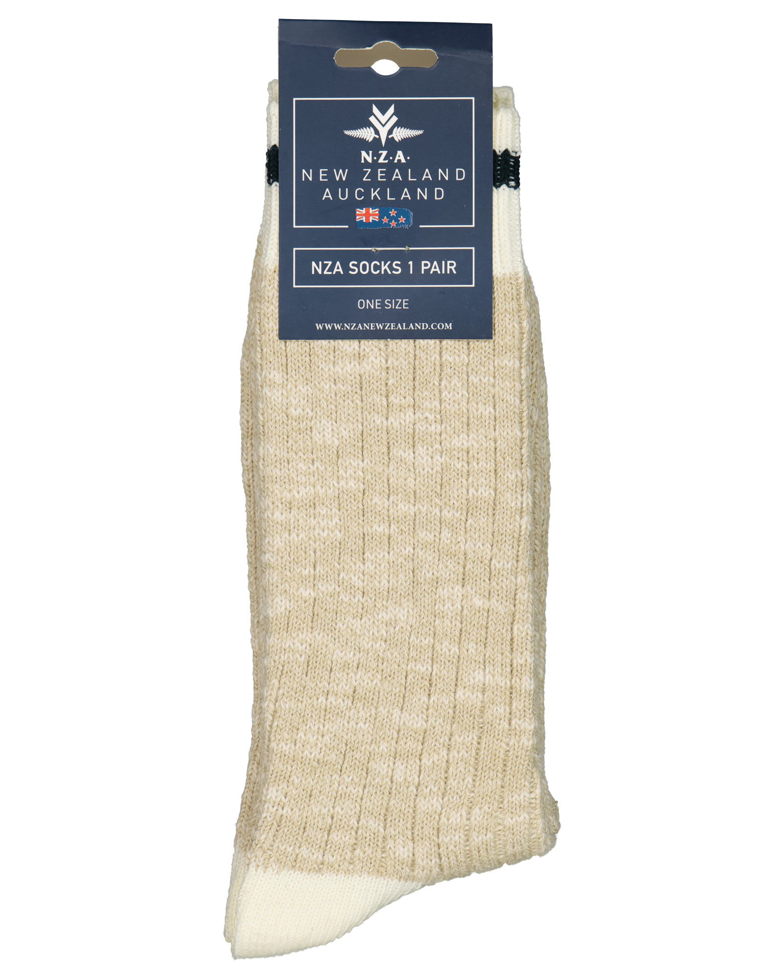 Gebreide katoenen sokken - Sahara Sand Gebreide katoenen sokken - Sahara Sand