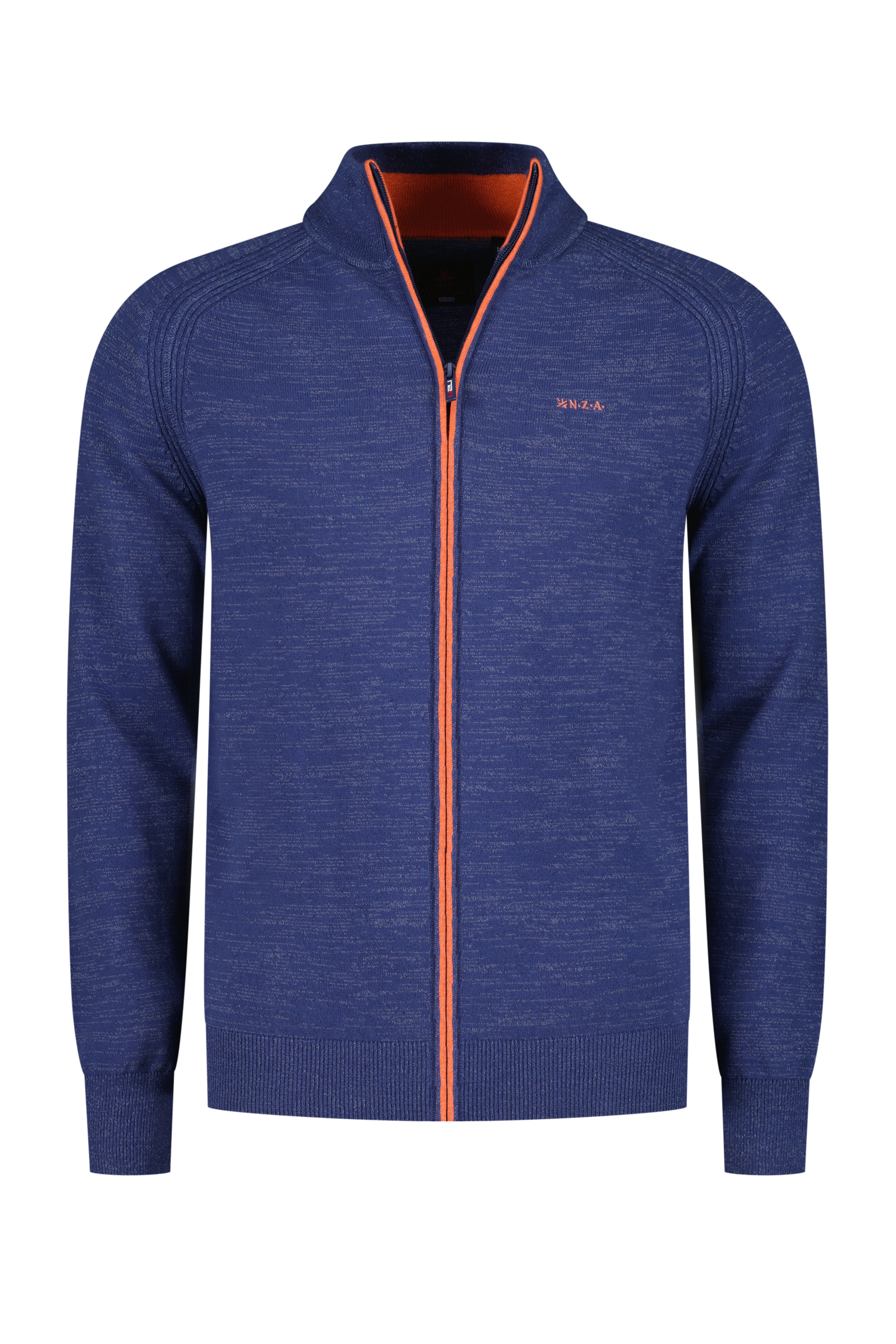 Katoenen vest met rits - Dusk Navy Katoenen vest met rits - Dusk Navy