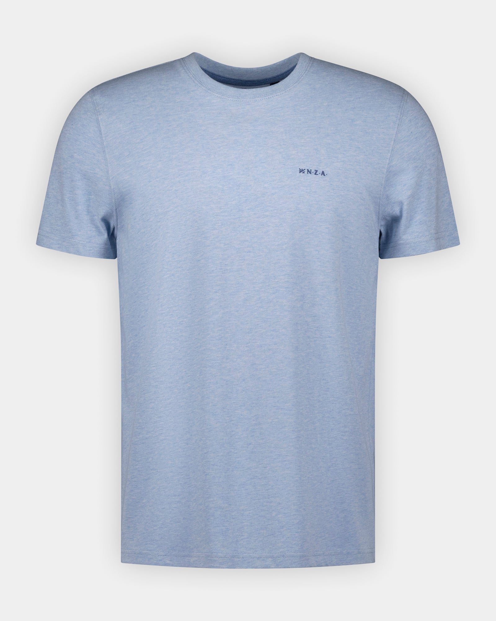 Licht blauw katoenen t-shirt Licht blauw katoenen t-shirt
