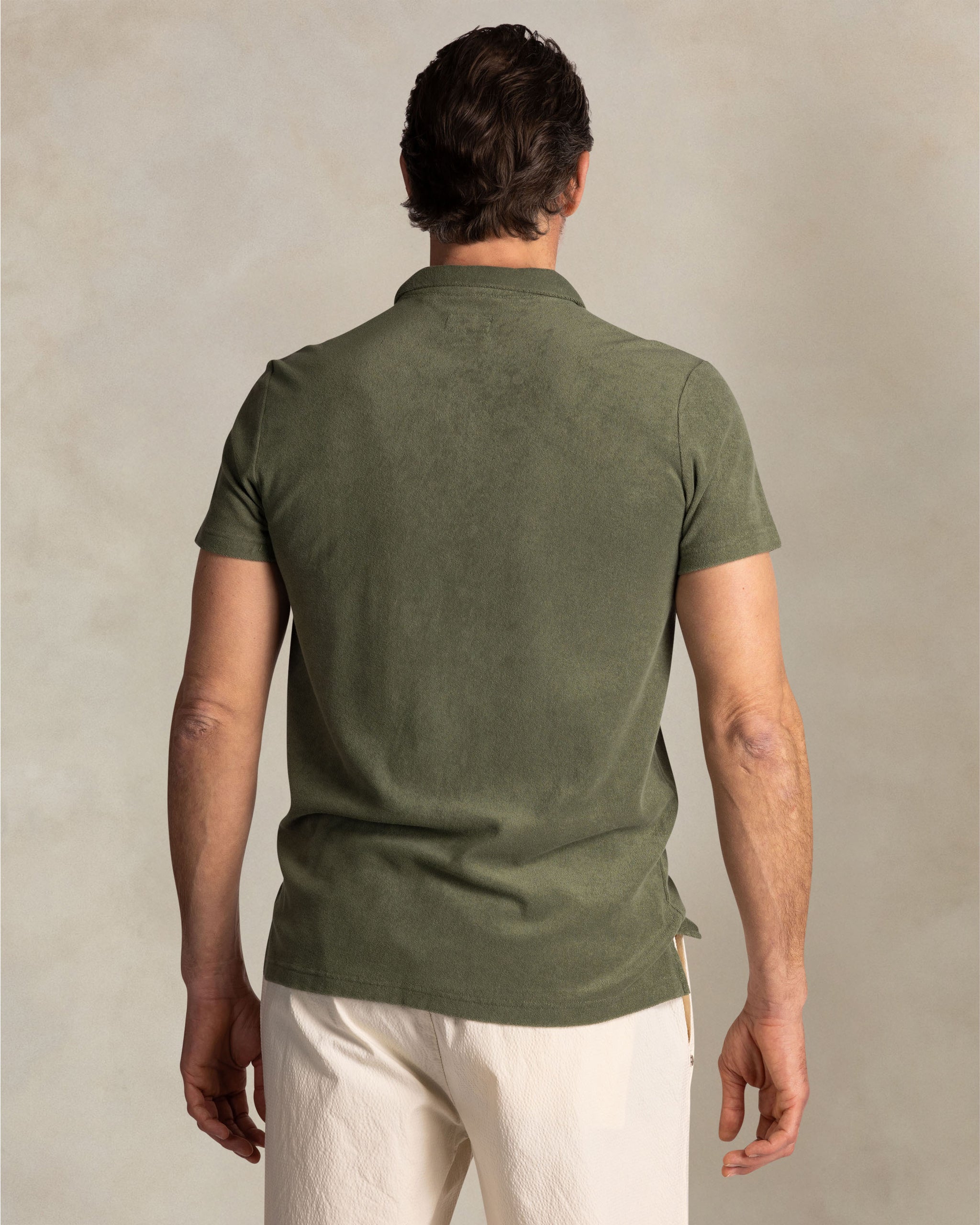 Polo en éponge verte Polo en éponge verte