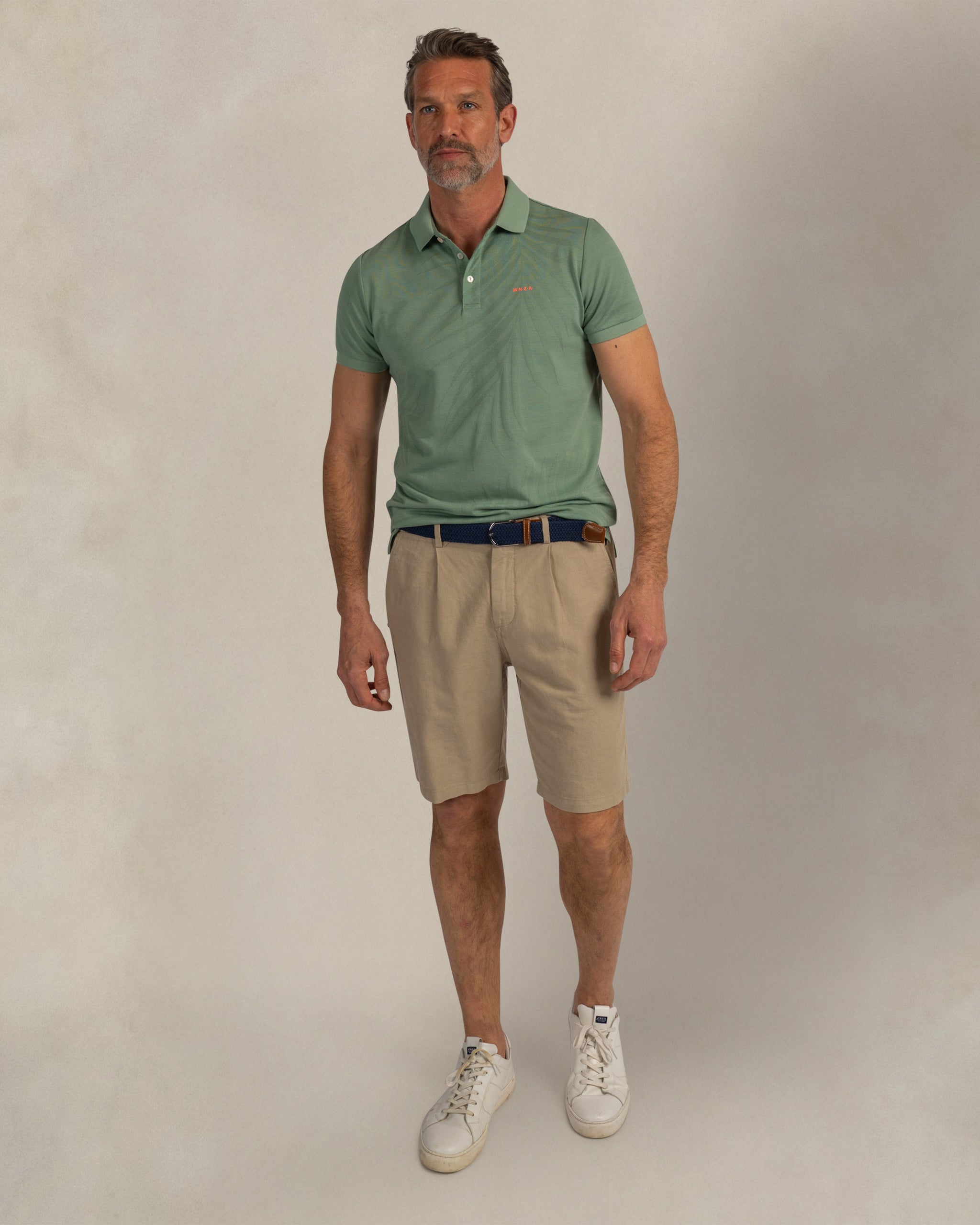 Polo vert à imprimé polo Polo vert à imprimé polo