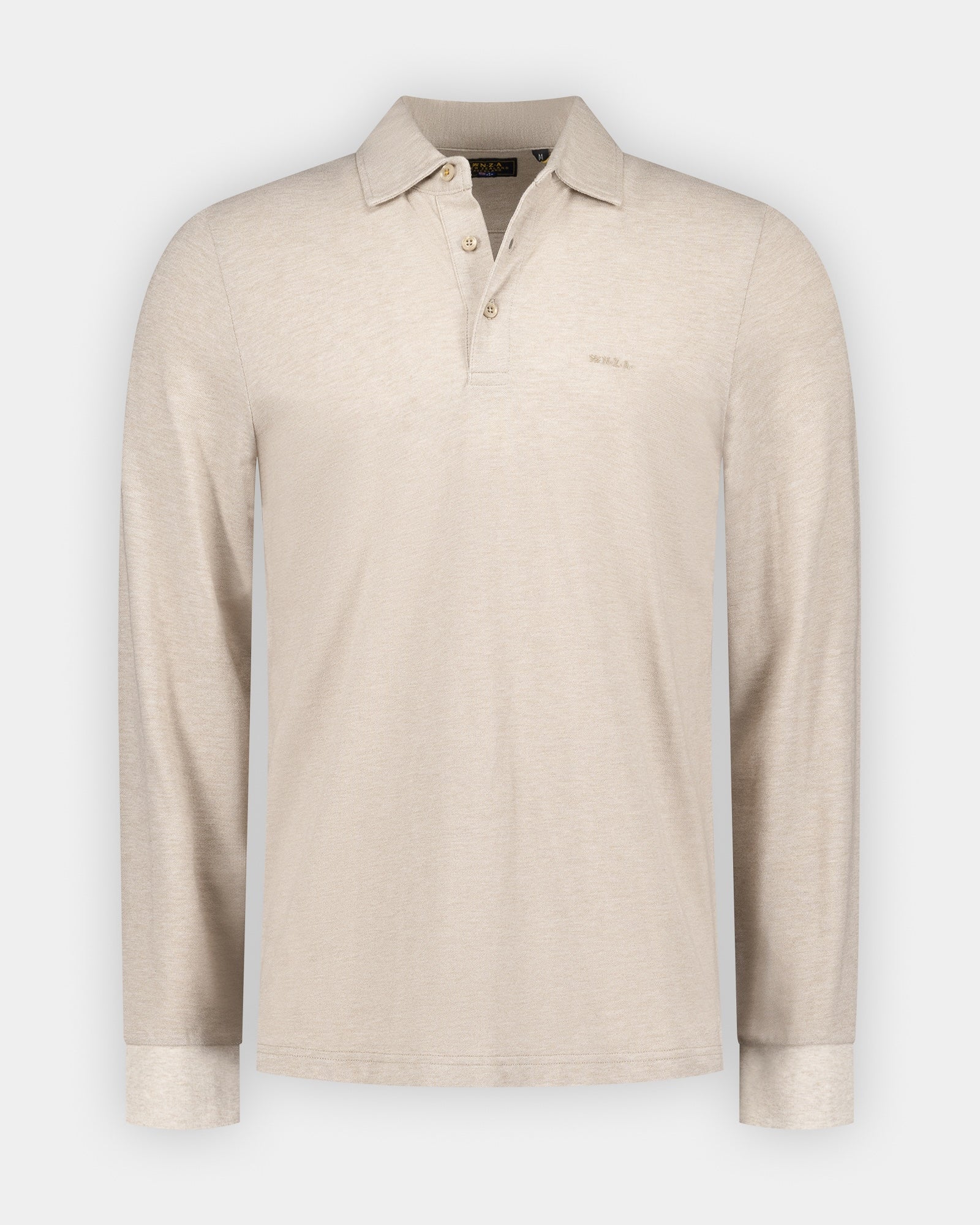 Ecru longshirt polo Ecru longshirt polo