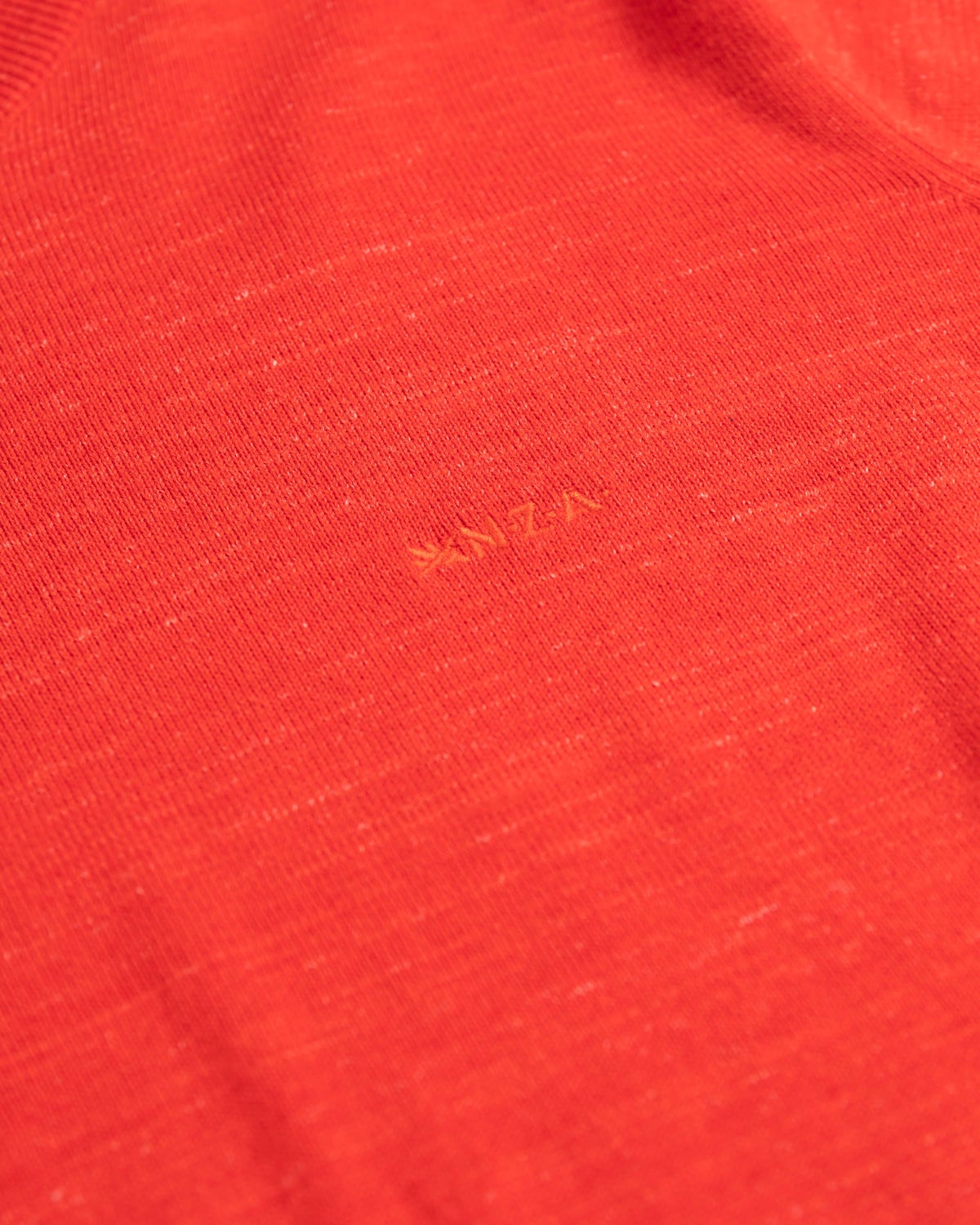 Jersey De Algodón Con Cuello Redondo Grasmere - Rustic Orange